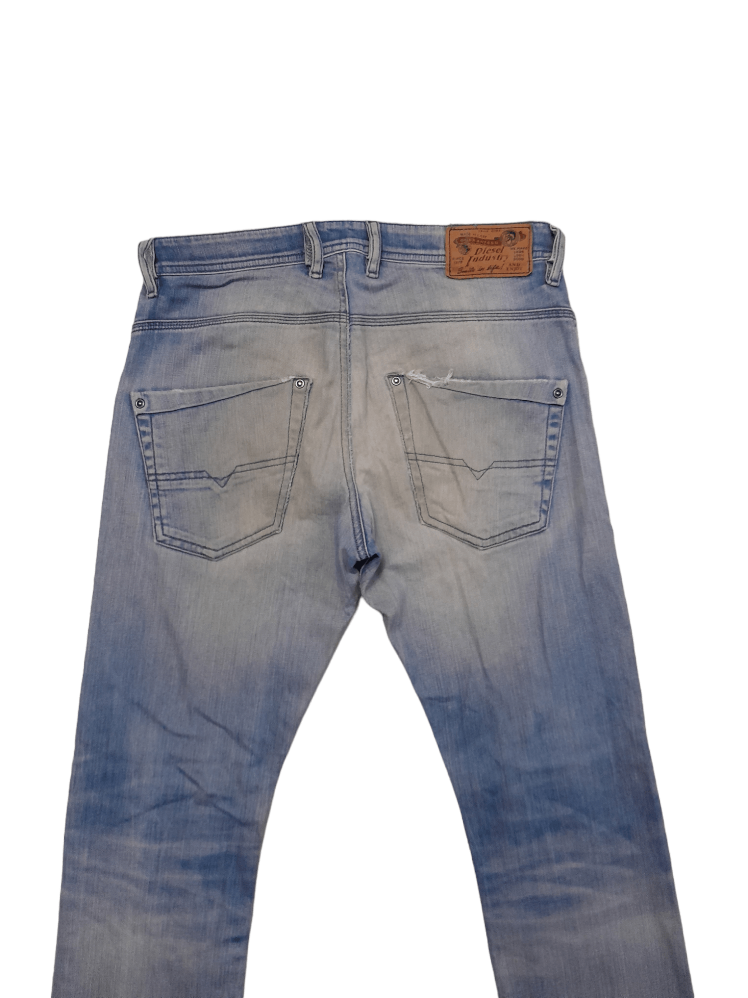 Diesel Diesel Industies Krooley Denim Renzo Rosso (F173) Waist 31 Size US 31 - 2 Thumbnail
