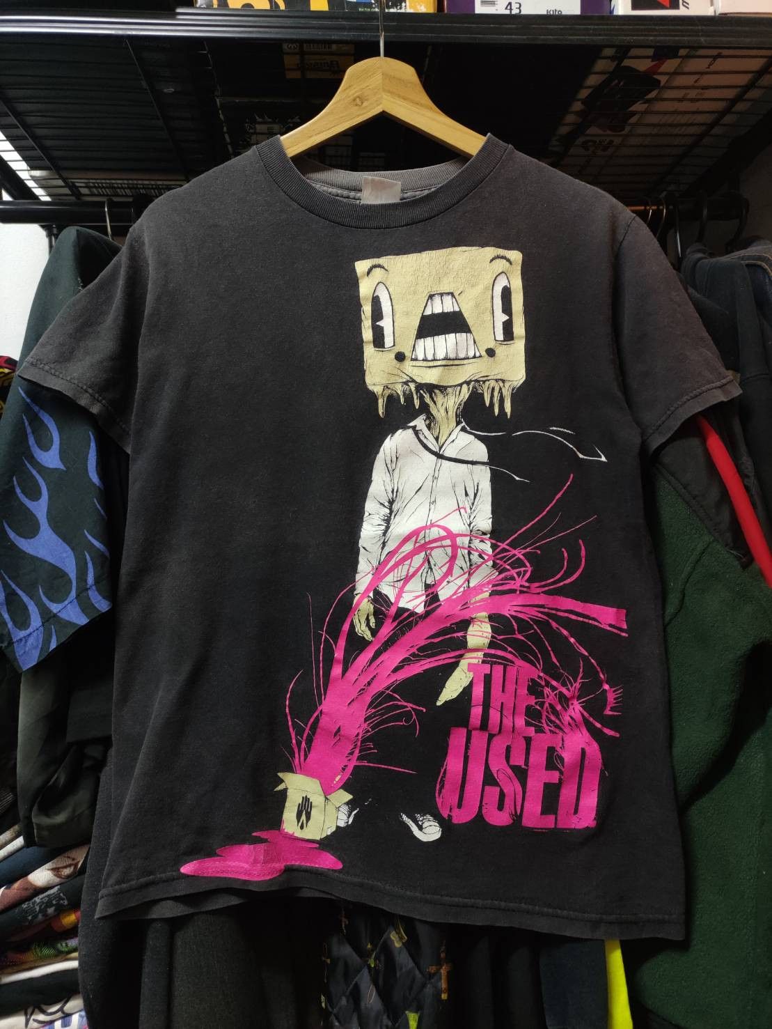 Vtg 00's The Used Band T-Shirt