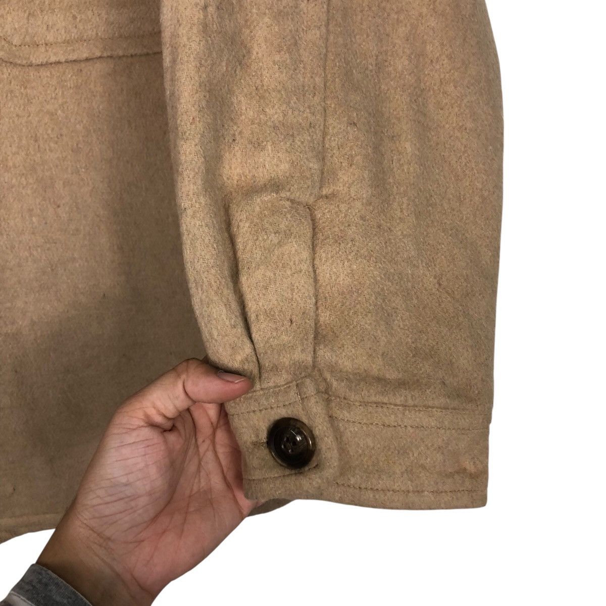 Japanese Brand 📌Vintage Wool Work Jacket Earth Music & Ecology Issey Miyake Size US M / EU 48-50 / 2 - 16 Thumbnail