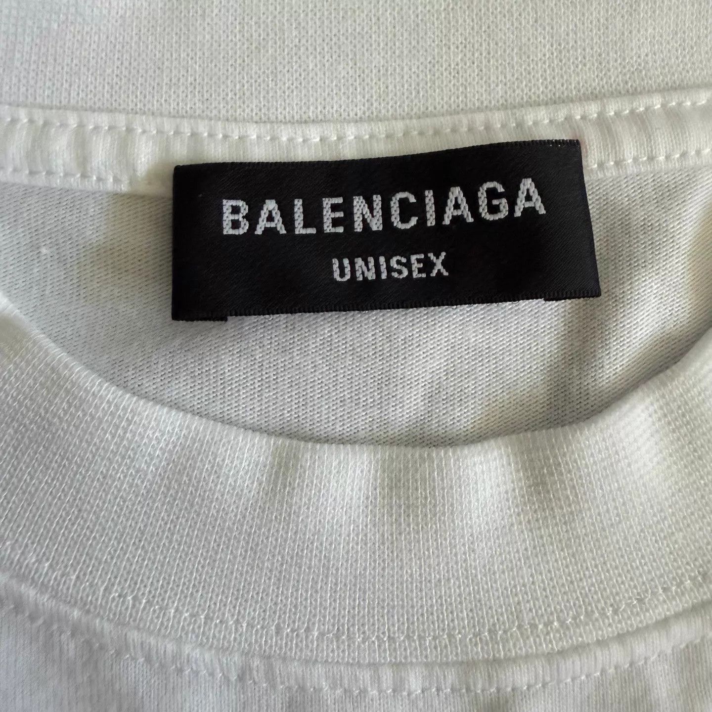 Balenciaga Balenciaga x WFP FW22 Logo Oversized LS Crewneck Tee Size 3 Size US L / EU 52-54 / 3 - 3 Thumbnail