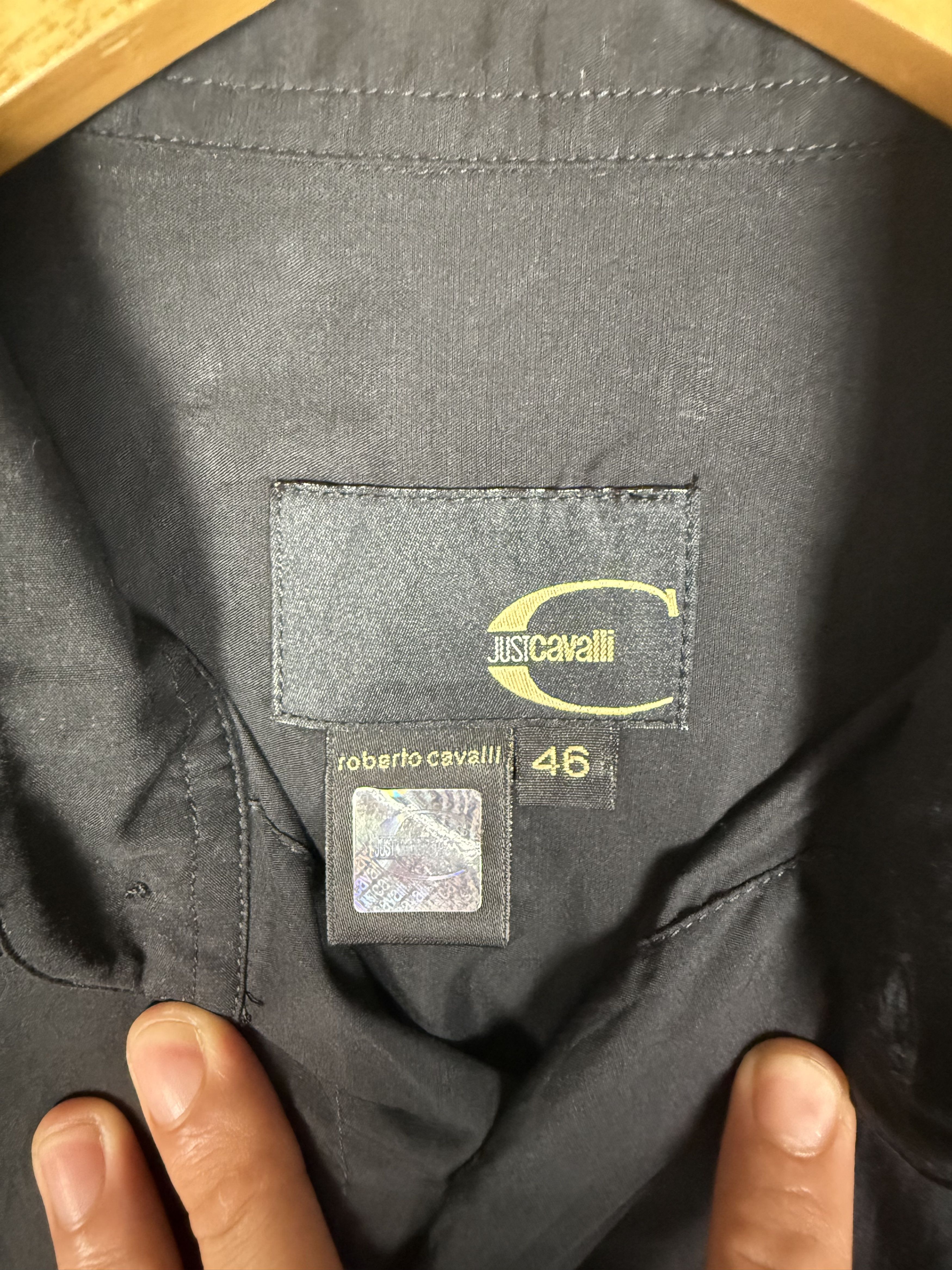 Just Cavalli Just Cavalli Black Shirt Size US S / EU 44-46 / 1 - 7 Thumbnail