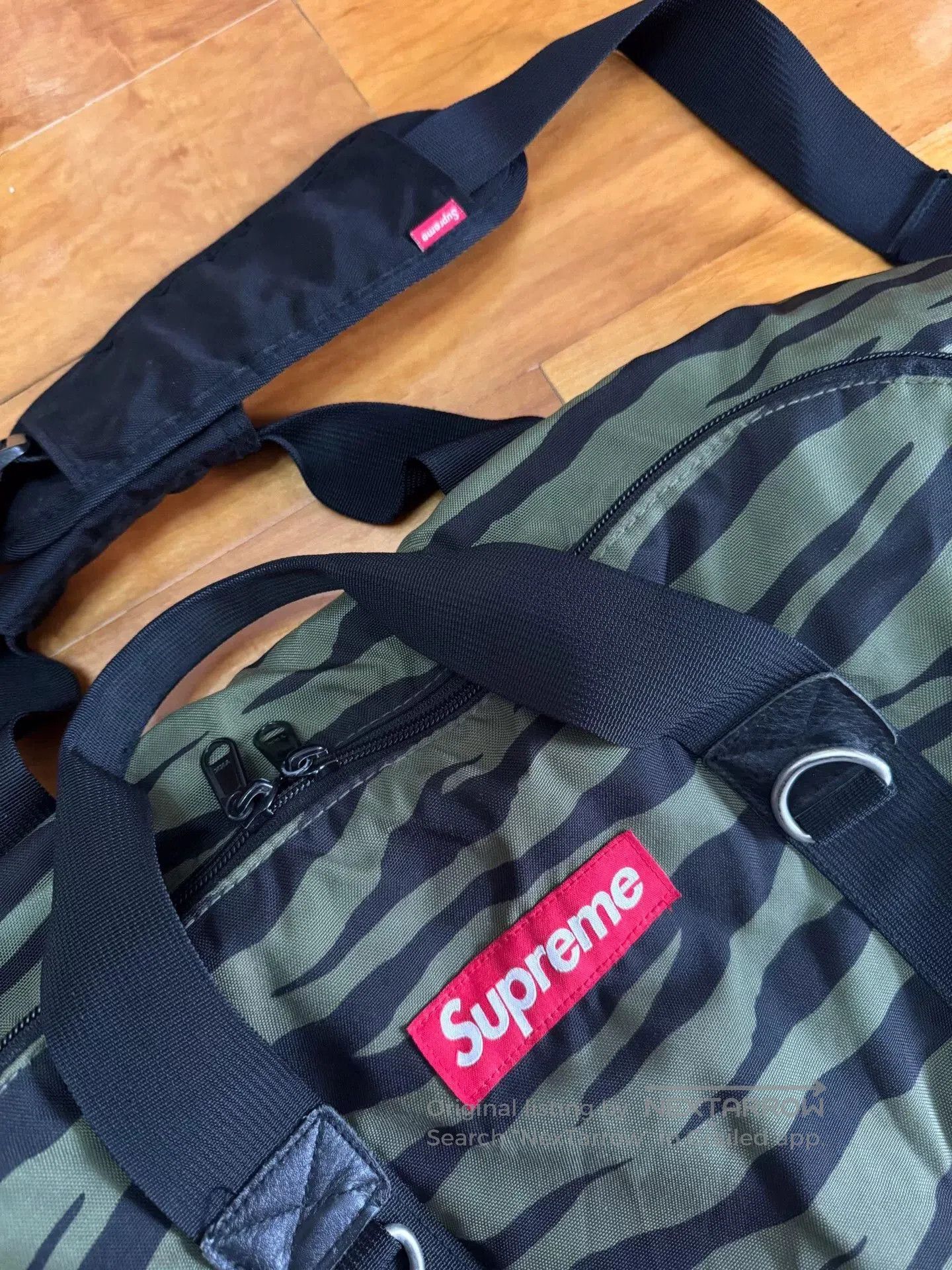 Bape supreme camouflage duffle bag with red tag. Size ONE SIZE - 2 Thumbnail