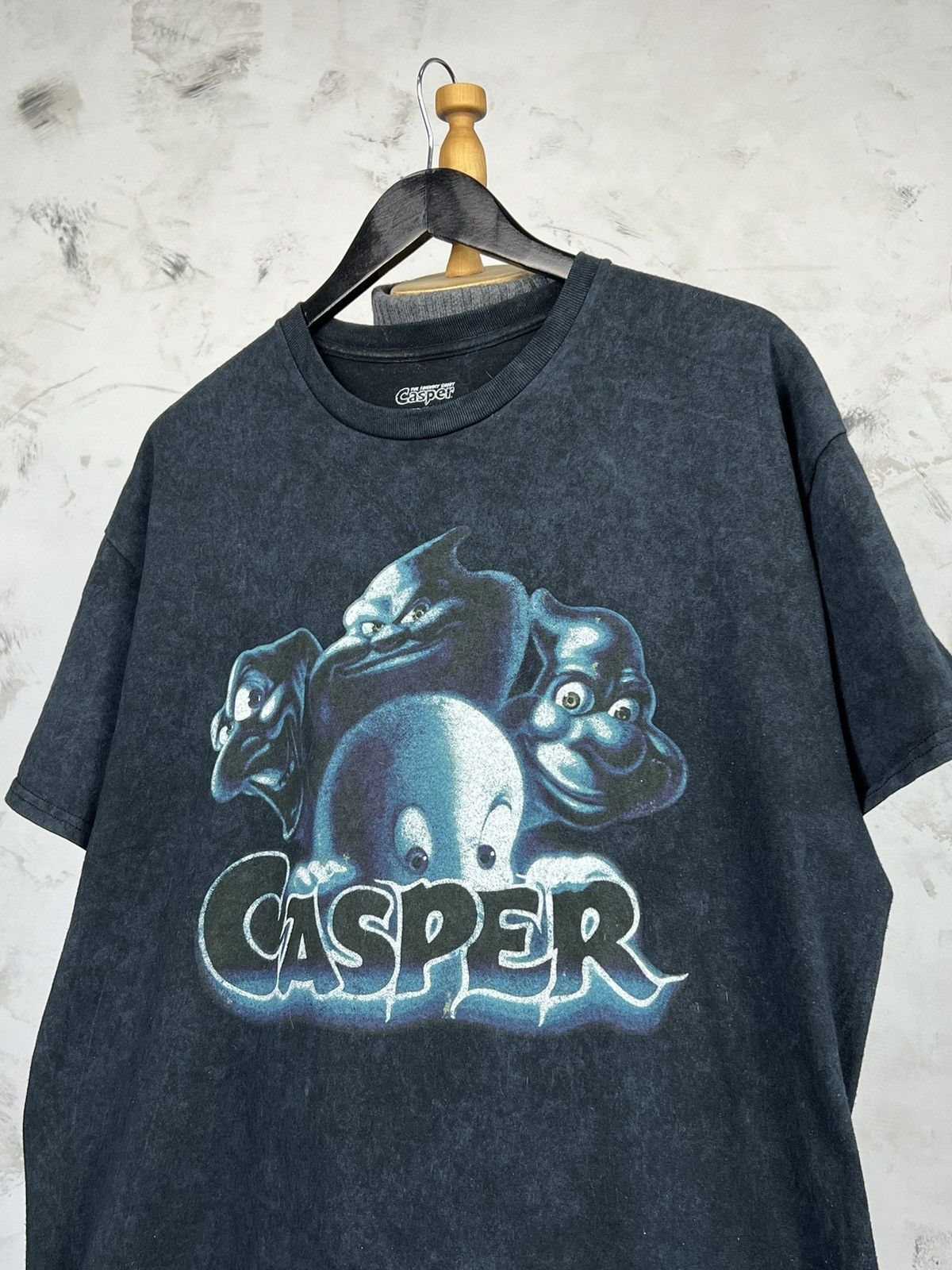 Vintage Vintage Casper The Friendly Ghost Graphic Shirt Size M - L Size US M / EU 48-50 / 2 - 2 Thumbnail