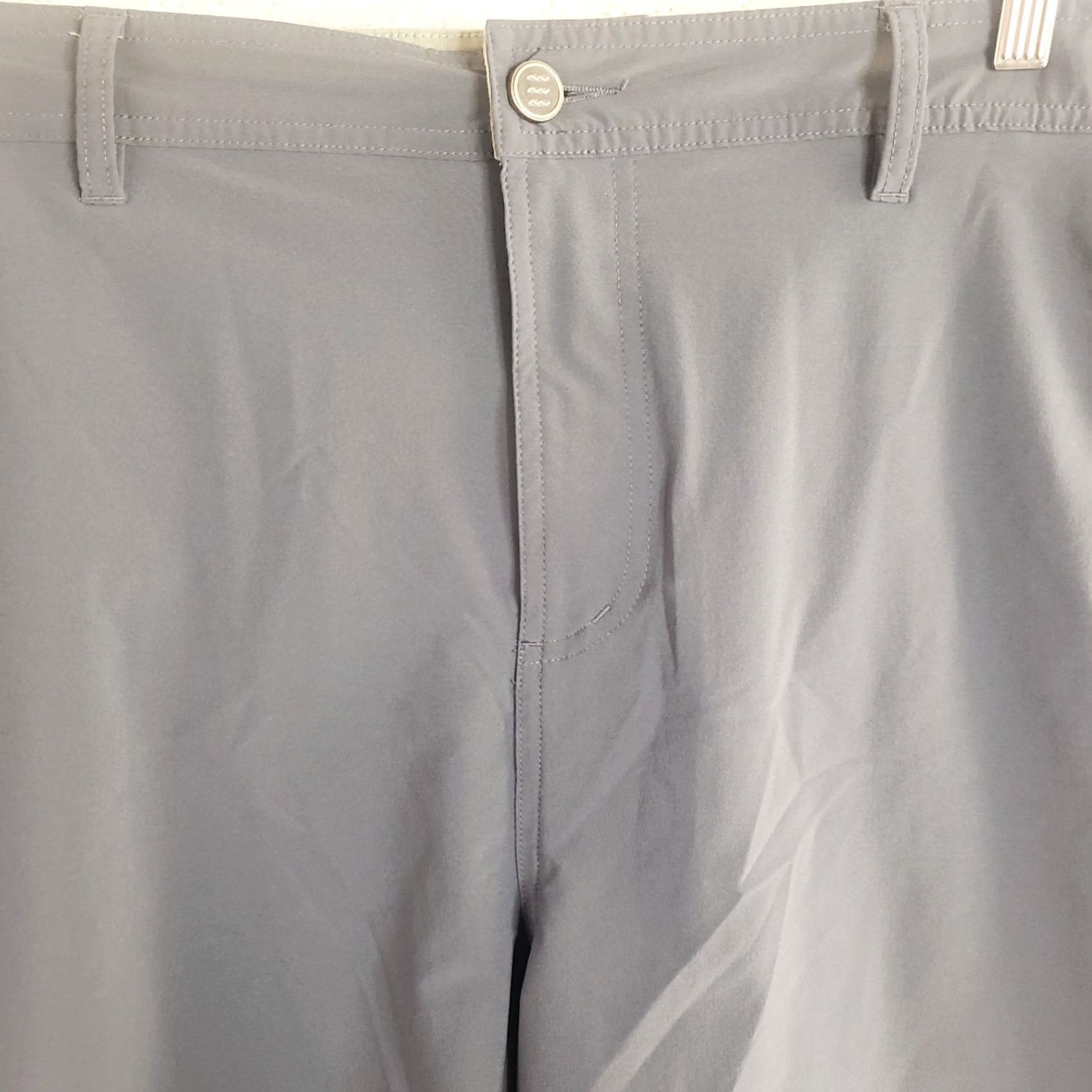 Vintage Free Fly Men 40x8 Dark Gray Performance Fishing Chino Sportswear Shorts Size US 40 / EU 56 - 3 Thumbnail