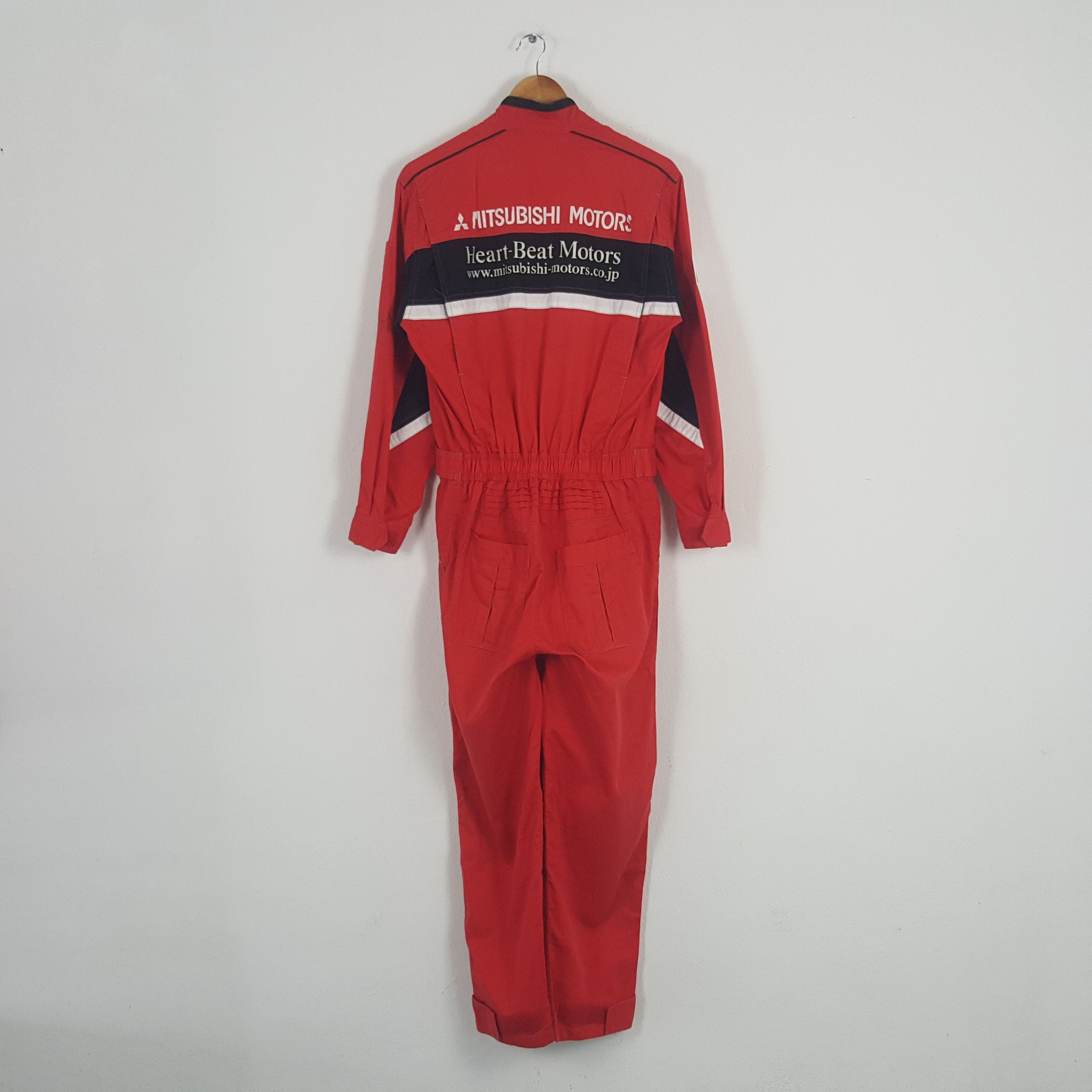 Japanese Brand × Vintage Vintage Mitsubishi Motors Japanese Brand Coverall Jacket Size US S / EU 44-46 / 1 - 6 Thumbnail