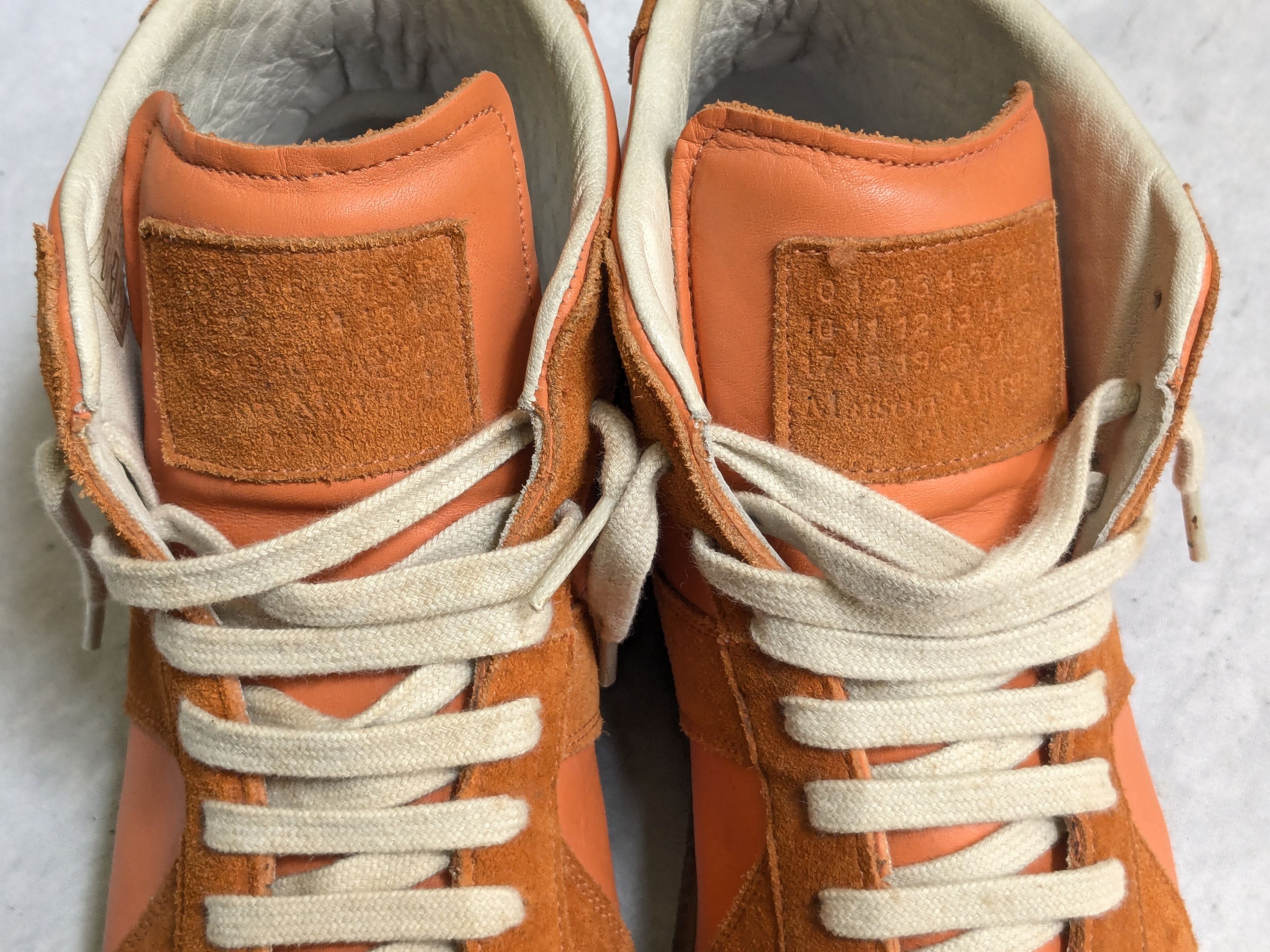 Maison Margiela Maison Margiela Replica GAT Orange 8 41 High Tops Gum Size US 8 / EU 41 - 5 Thumbnail