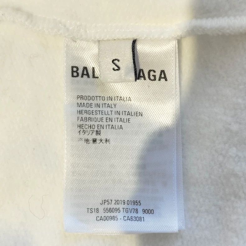 Balenciaga Balenciaga Eiffel Tower Slogan Hoodie Size US S / EU 44-46 / 1 - 5 Thumbnail