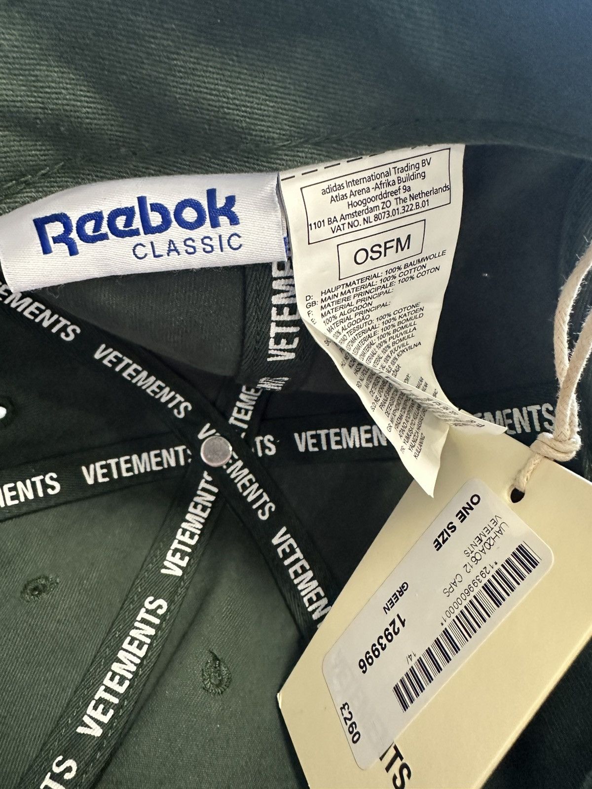 Vetements Vetements POLIZEI CAP Size ONE SIZE - 6 Thumbnail