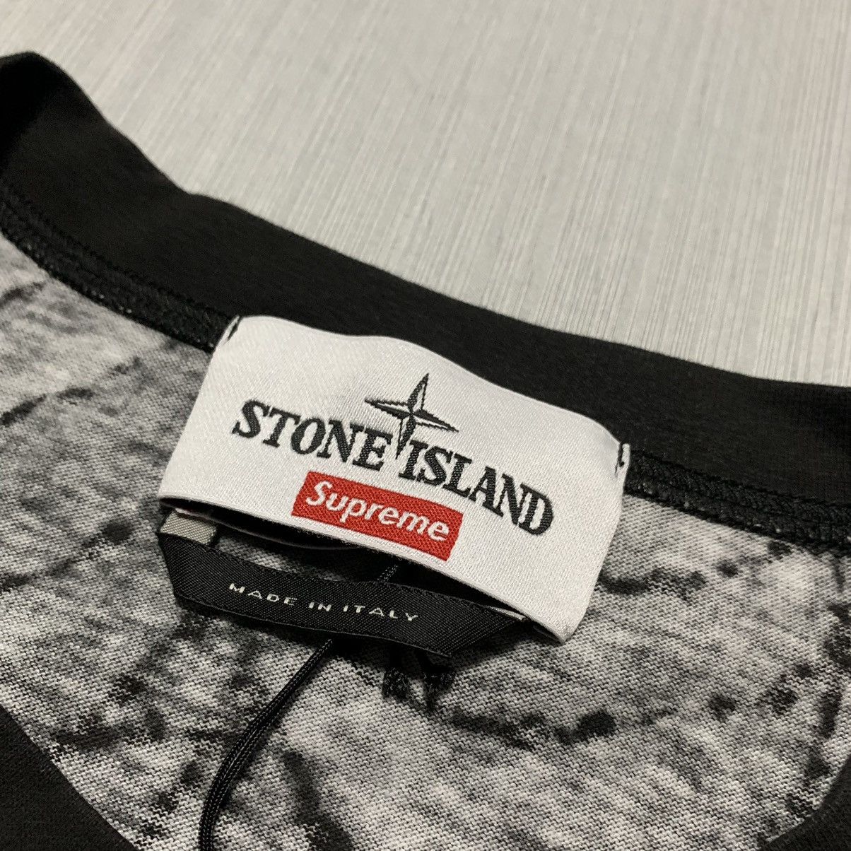 Stone Island × Supreme Supreme Stone Island Spider Web Tee Size US XL / EU 56 / 4 - 19 Thumbnail