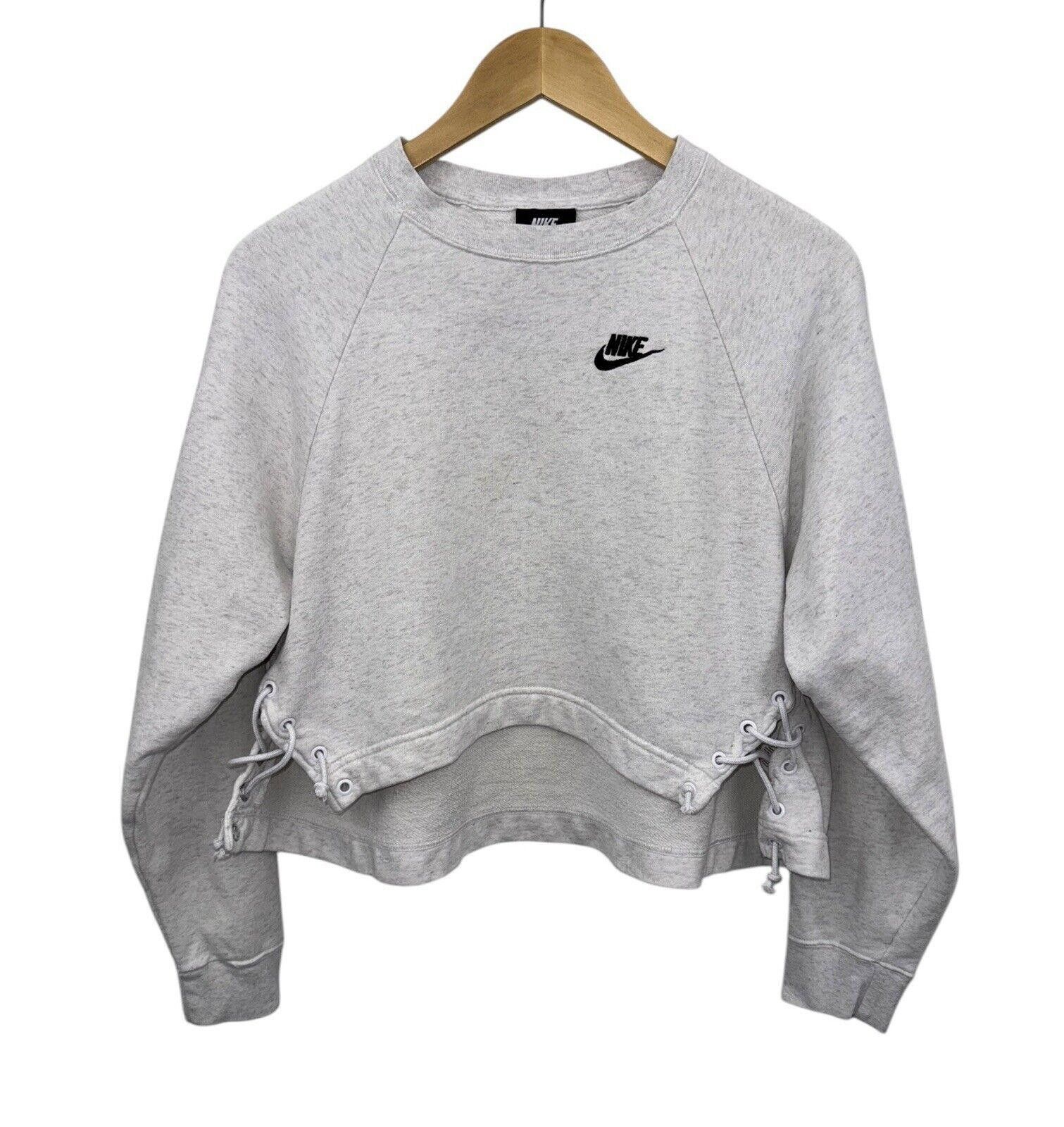 Nike Nike Womens Long Sleeve Lace Raglan Swoosh Crewneck S Size S / US 4 / IT 40 - 1 Thumbnail