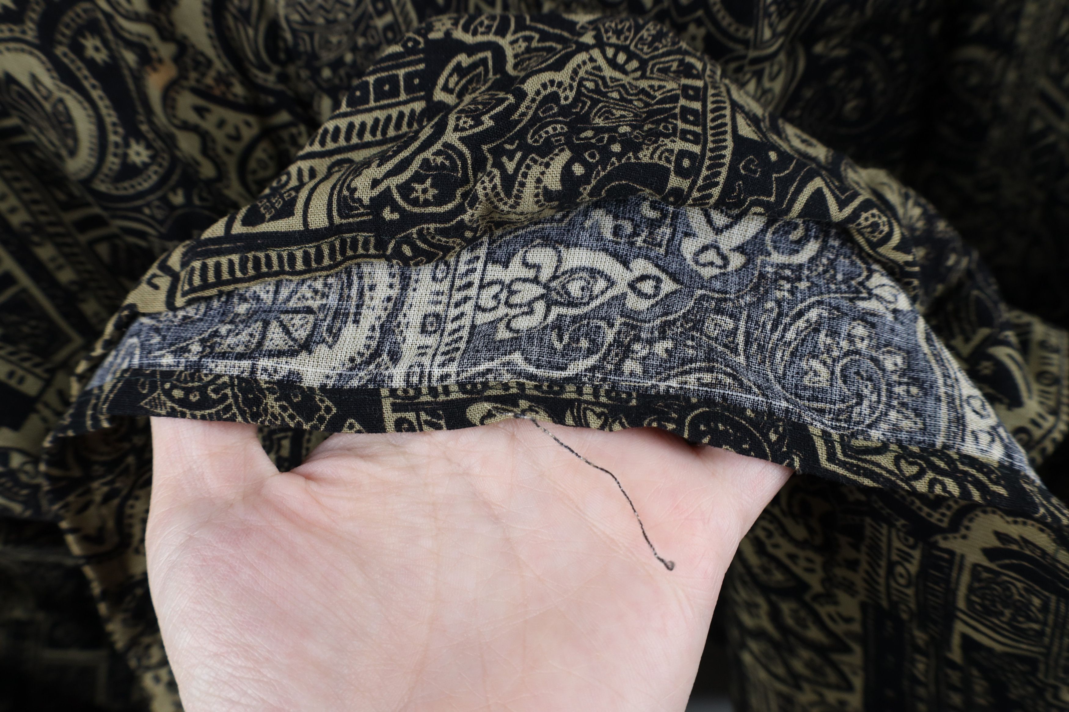 Vintage Vintage 90s Streetwear Flower Collared Button Shirt USA Size US XXL / EU 58 / 5 - 6 Thumbnail