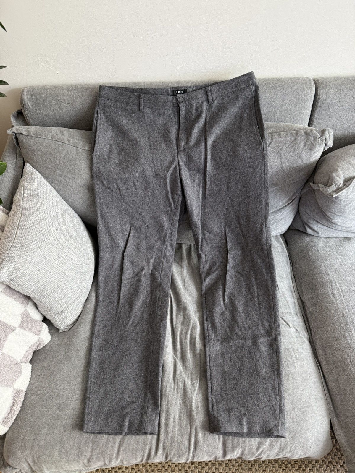 A.P.C. Wool Pants Size 36 Size US 36 / EU 52 - 1 Thumbnail