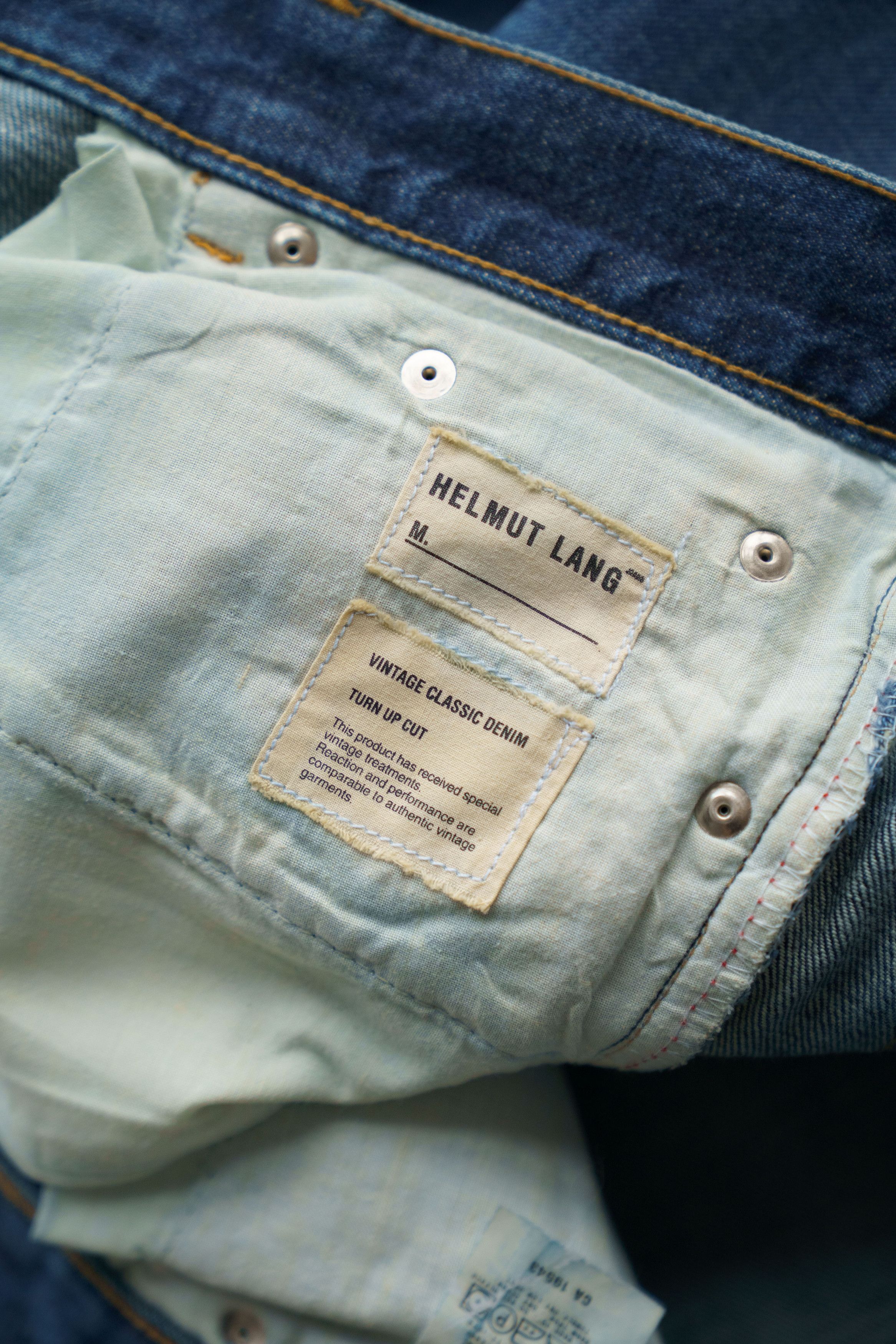 Helmut Lang Helmut Lang - 00’s Vintage Classic Cut Denim Size US 32 / EU 48 - 9 Thumbnail