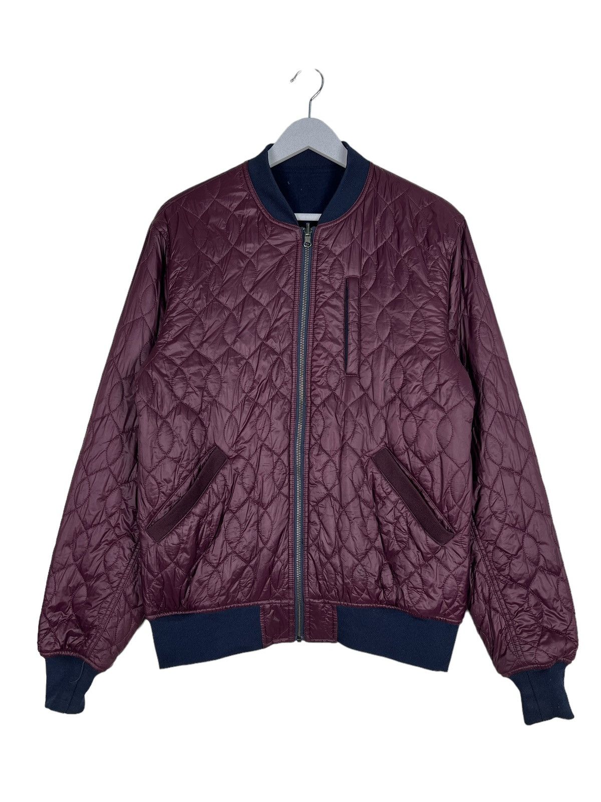 URBAN RESEARCH DOORS 🔥 URBAN RESEARCH REVERSIBLE BOMBER JACKET Size US M / EU 48-50 / 2 - 1 Thumbnail