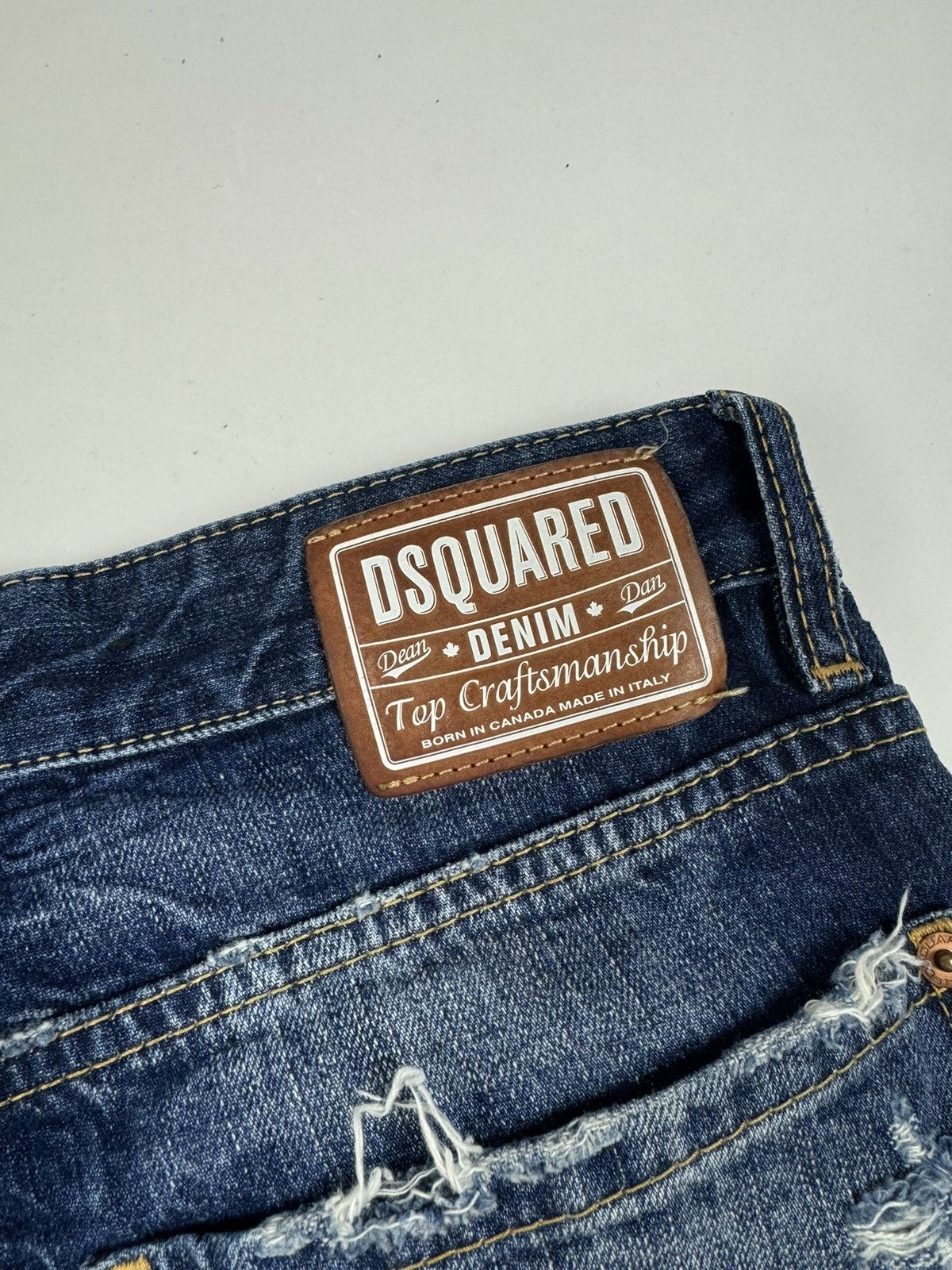 Dsquared2 Dsquared2 Anchor Distressed Jeans Made in Italy Size US 32 / EU 48 - 15 Thumbnail