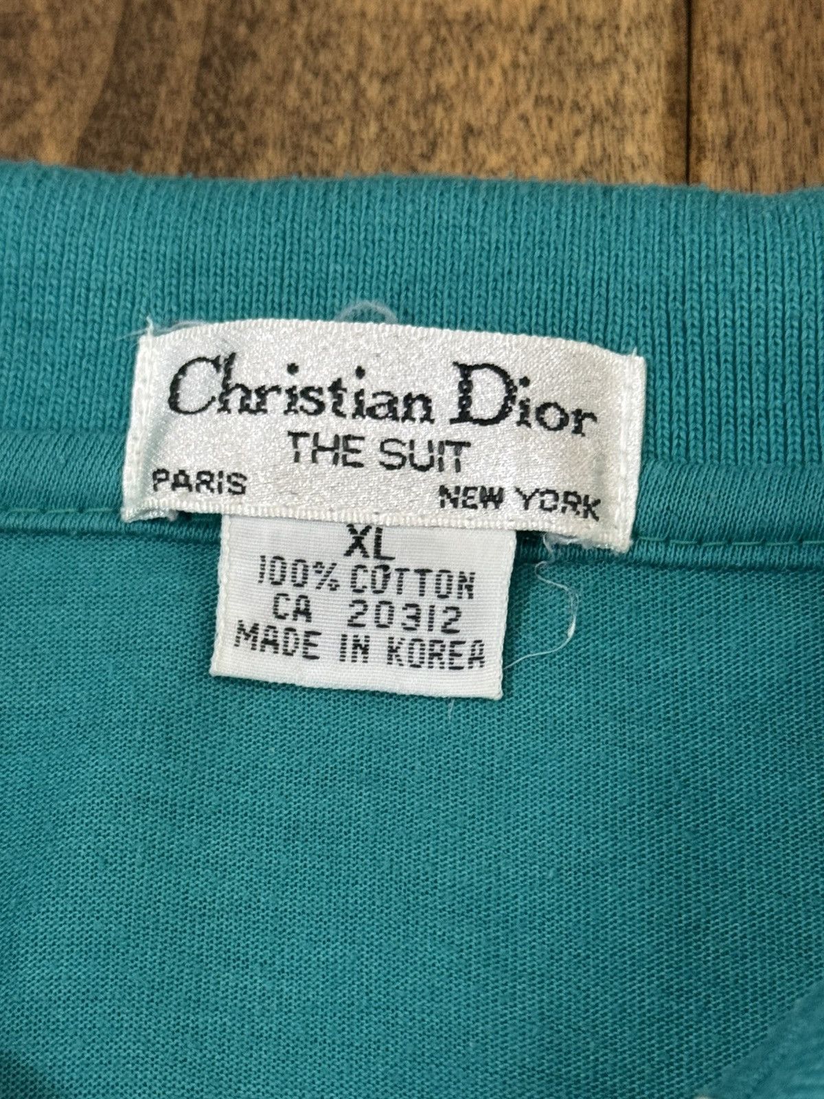 Christian Dior Monsieur Vintage Christian Dior Polo Size US XL / EU 56 / 4 - 10 Thumbnail