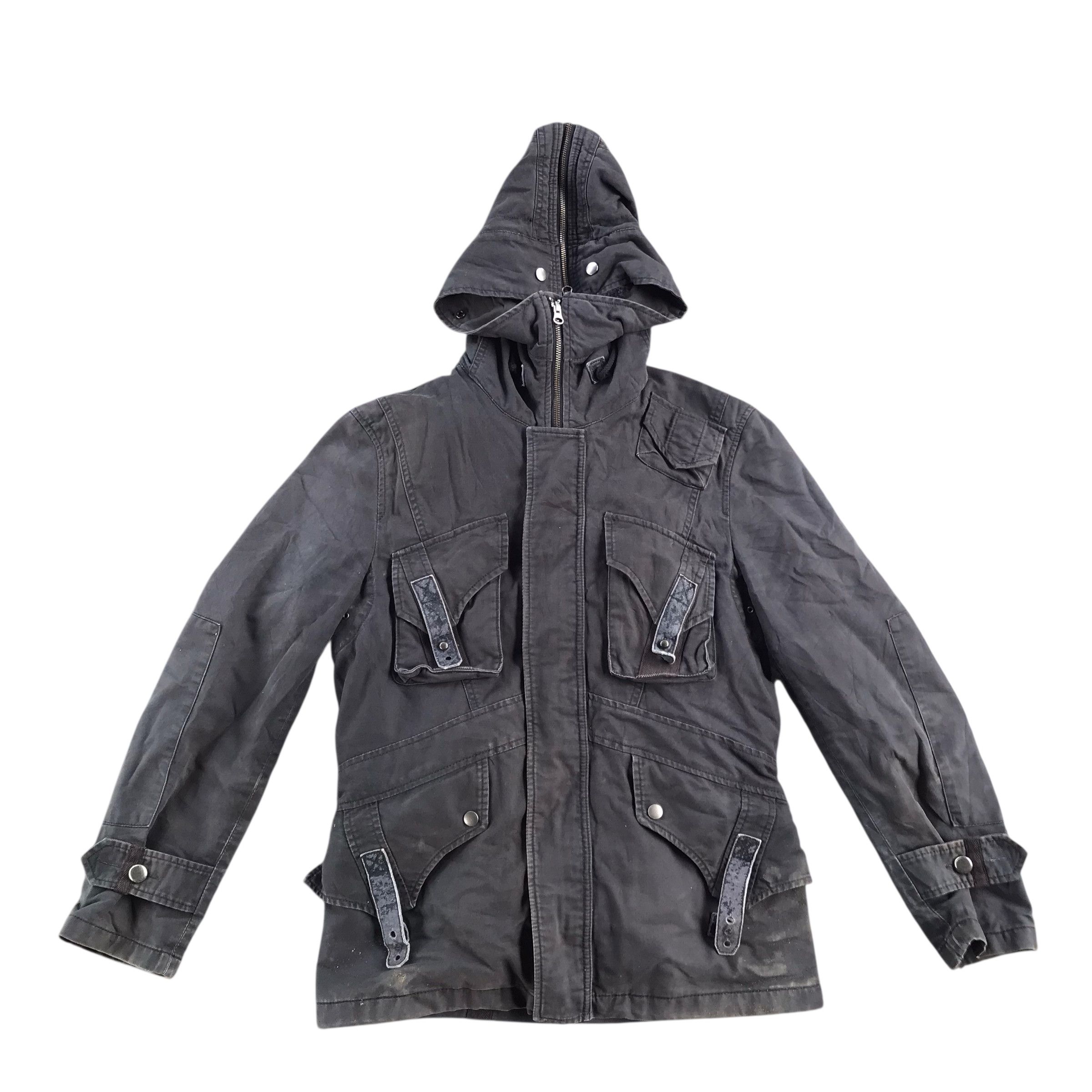 PPFM Rare Vintage PPFM Tactical Jacket Yellow Riot Small Size Size US S / EU 44-46 / 1 - 5 Thumbnail