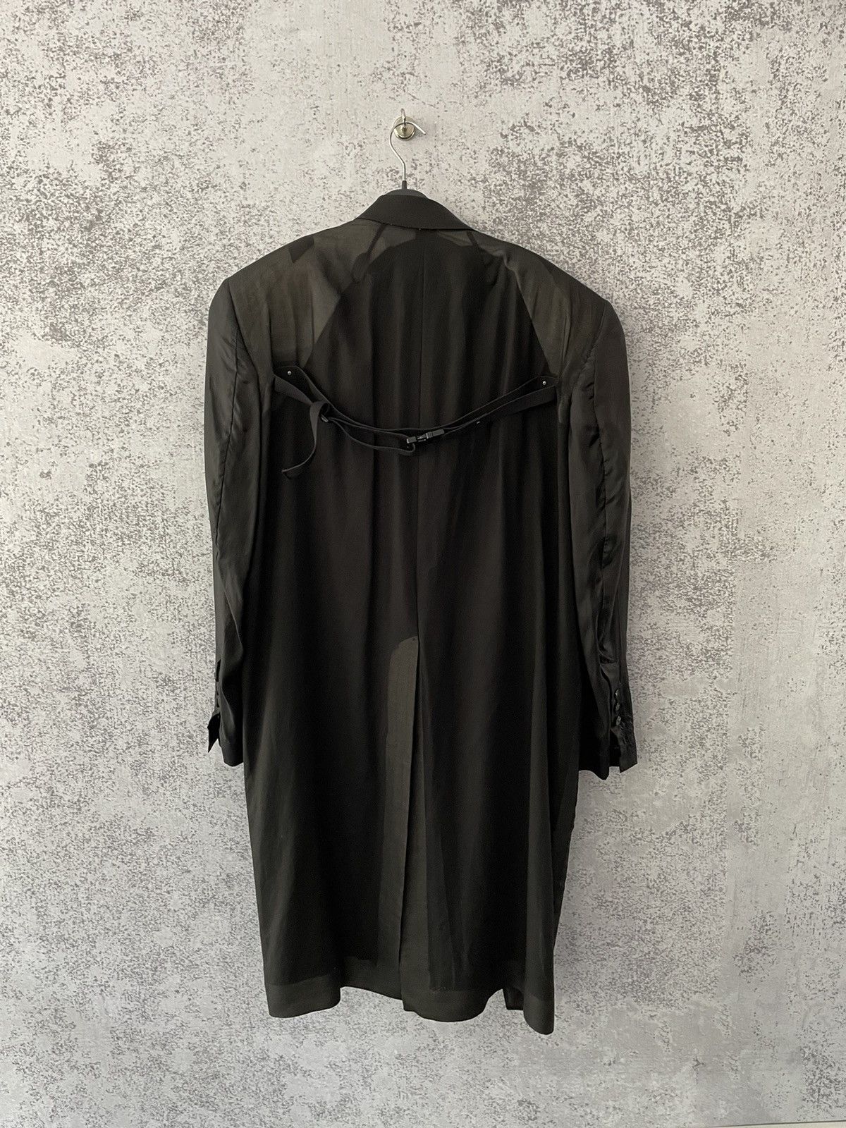 Rick Owens Sheer Jumbo Tatlin Coat SS22 Fogachine Size US M / EU 48-50 / 2 - 4 Thumbnail