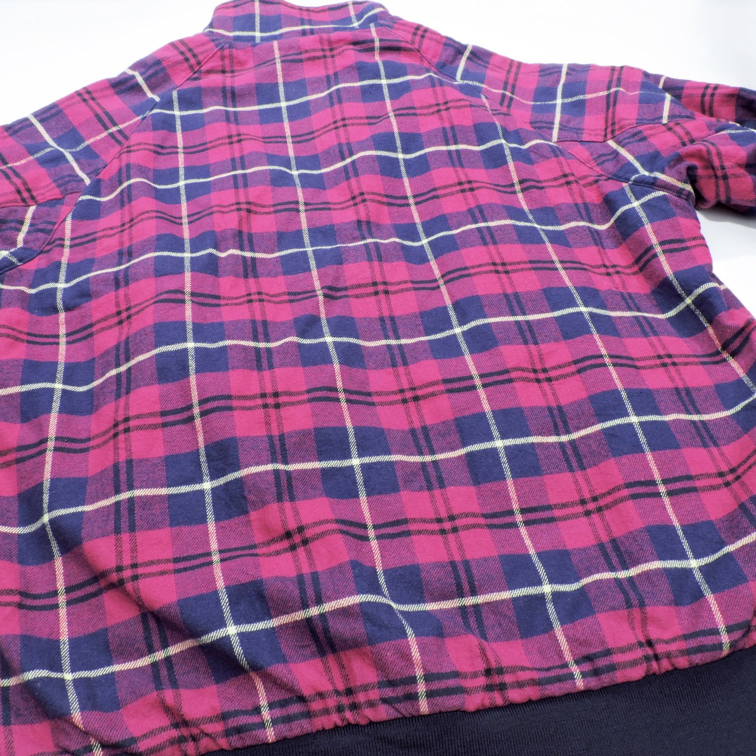 Swagger 00'S SWAGGER REVERSIBLE SKELETON BIRD PATTERN PLAID JACKET Size US S / EU 44-46 / 1 - 13 Thumbnail