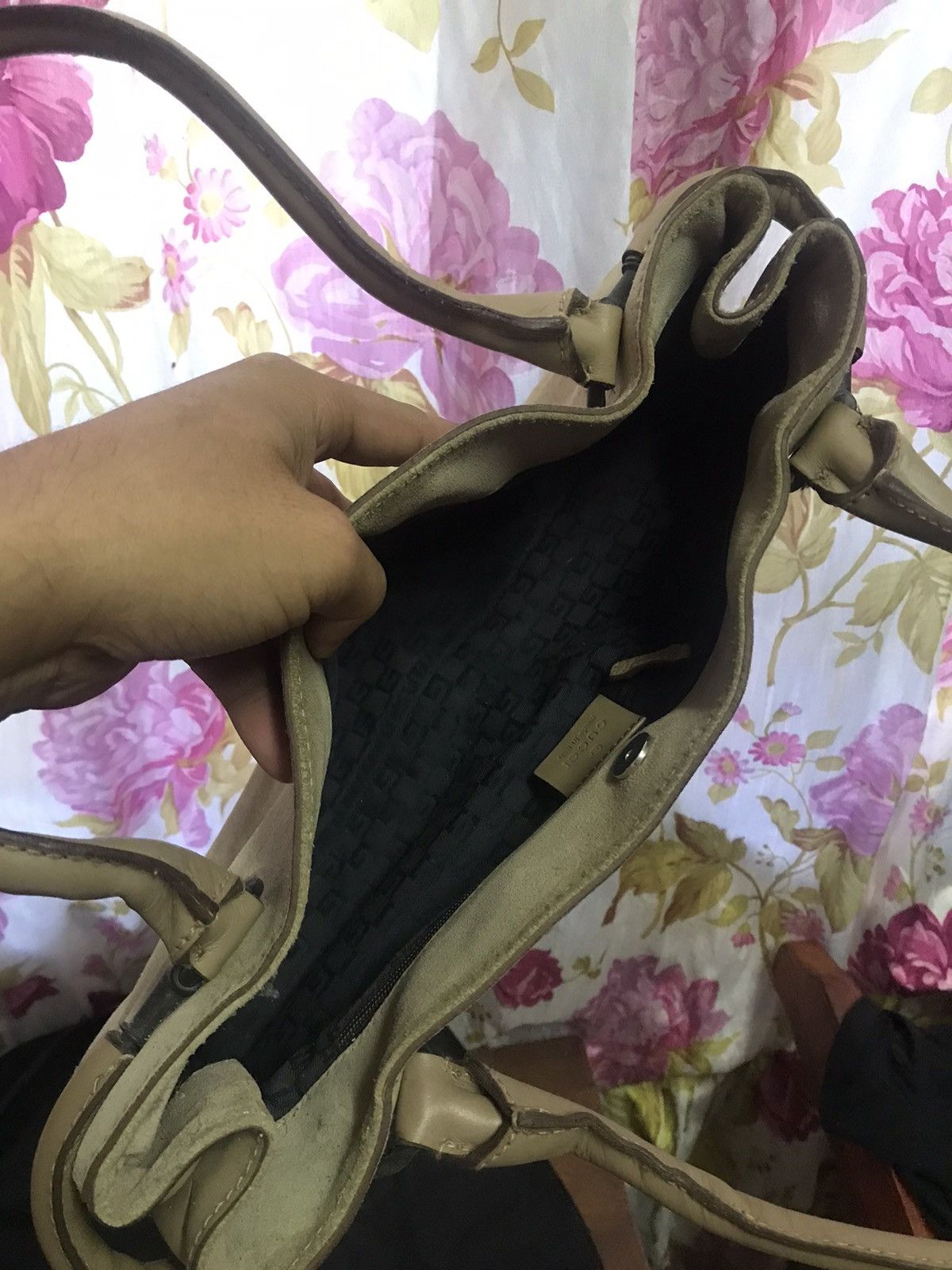 Gucci × Leather Authentic Leather Gucci Bag Size ONE SIZE - 5 Thumbnail