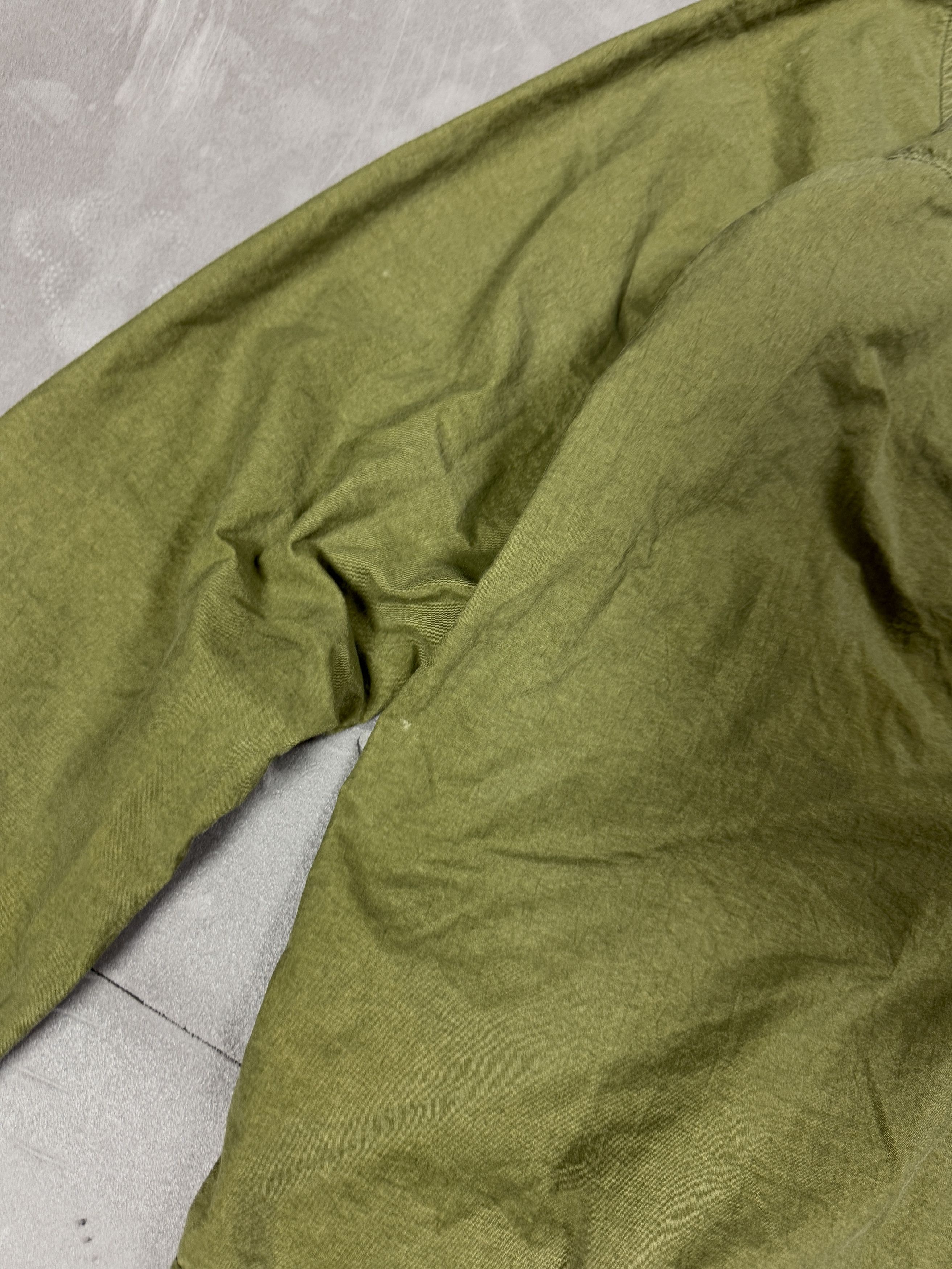Nike × Vintage Vintage Nike khaki light windbreaker jacket streetwear 90s Size US M / EU 48-50 / 2 - 15 Thumbnail