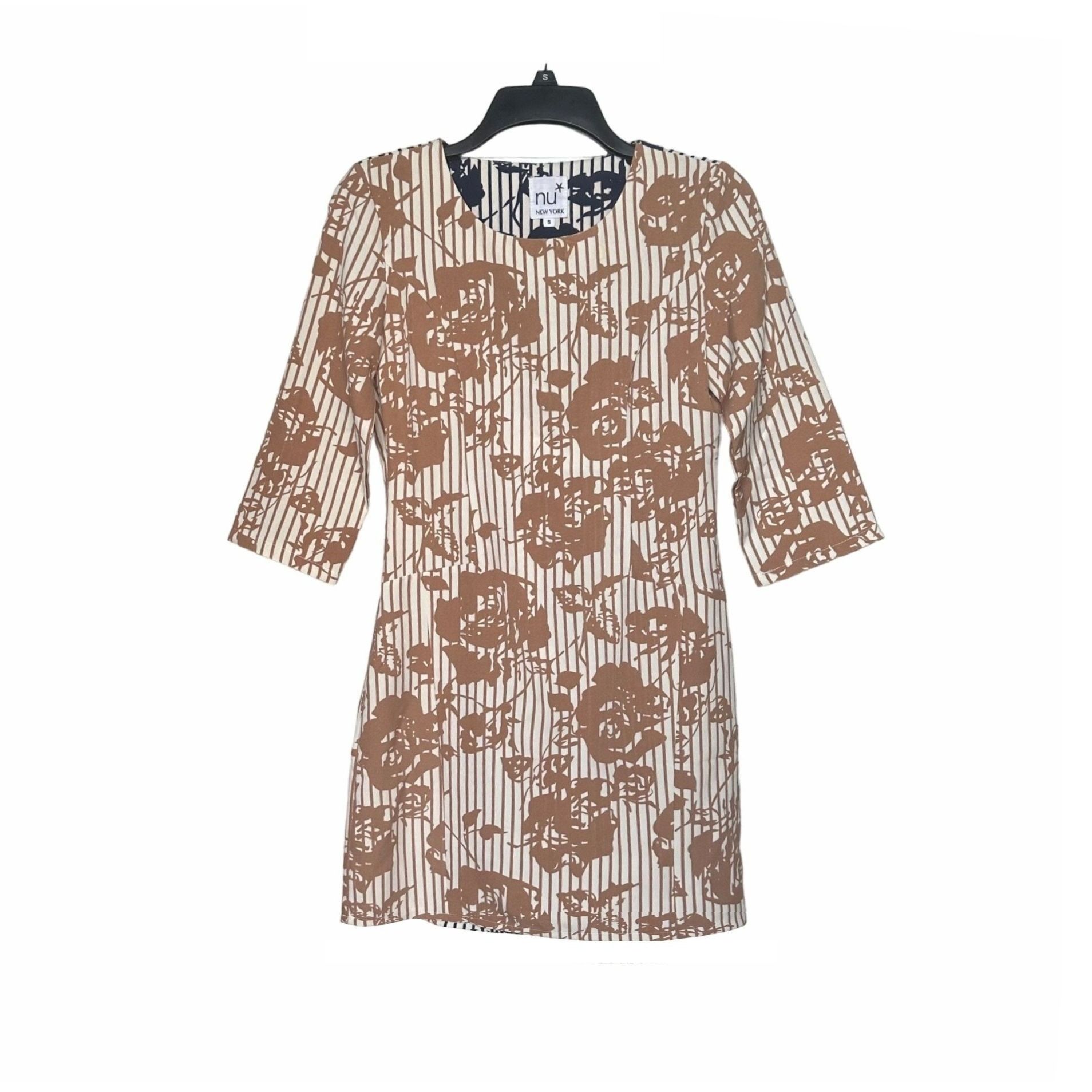 Other ❤️NEW YORK Womens Size S Two Tone Mini Dress Formal Minimali Size S / US 4 / IT 40 - 2 Thumbnail