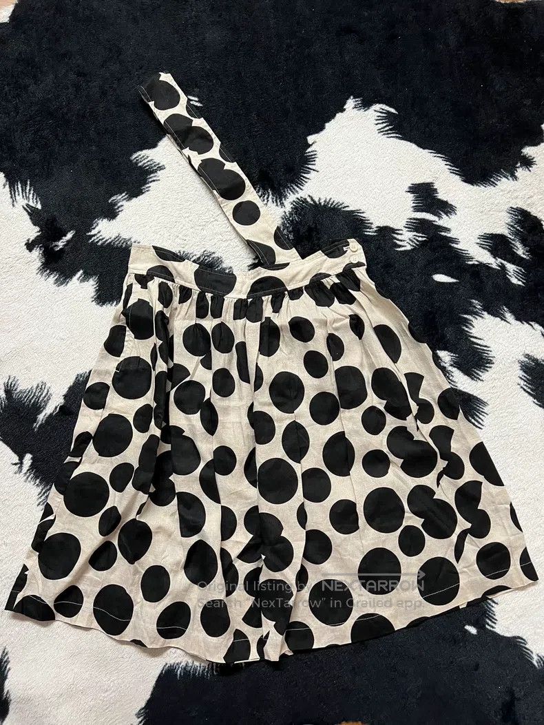 Comme des Garcons Comme des Garcons Polka Dot One Shoulder Strap Skirt Size S / US 4 / IT 40 - 2 Thumbnail