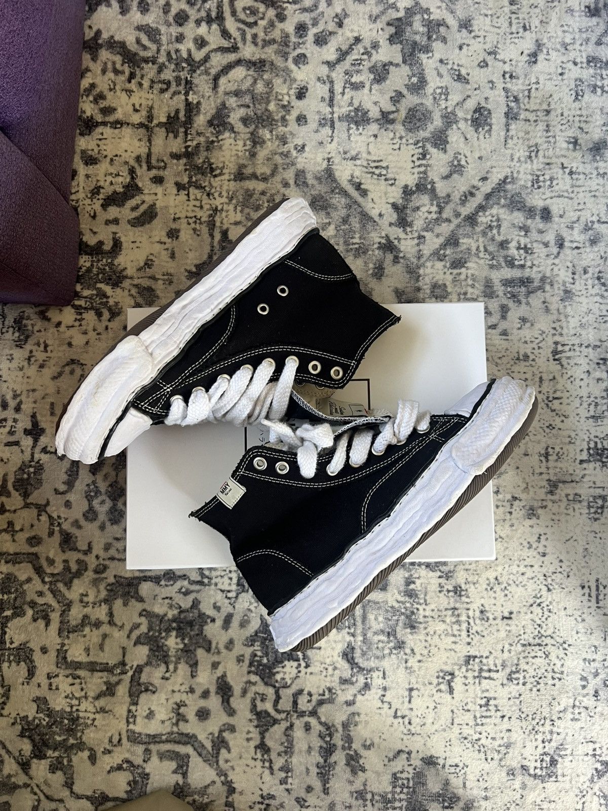 Maison MIHARA YASUHIRO Maison Mihara Yashuhiro high top Size US 8 / EU 41 - 2 Thumbnail