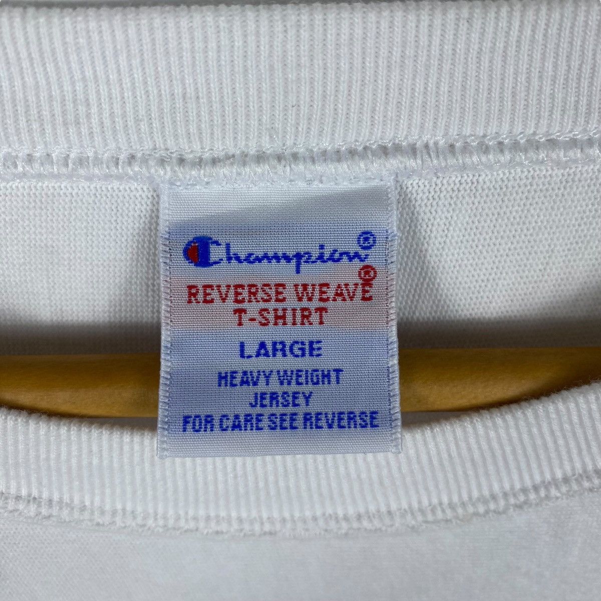 Champion CHAMPION Two Tones Sleeve Reverse Weave Tee Shirt Large Size Size US L / EU 52-54 / 3 - 5 Thumbnail