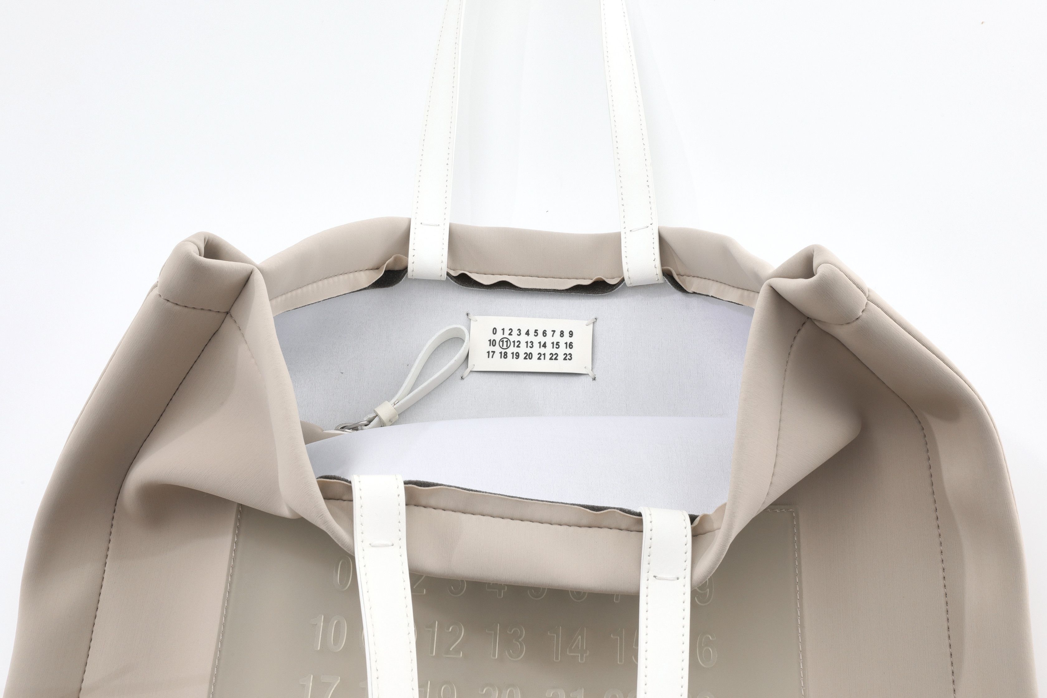 Maison Margiela Maison Margiela 11 Logo Neoprene Tote Shopping Bag Size ONE SIZE - 4 Thumbnail