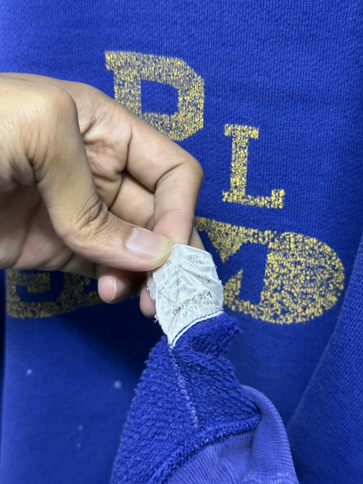 Polo Ralph Lauren Vintage Distressed Polo Ralph Lauren 91-M Boxy Sweatshirt Size US M / EU 48-50 / 2 - 6 Thumbnail