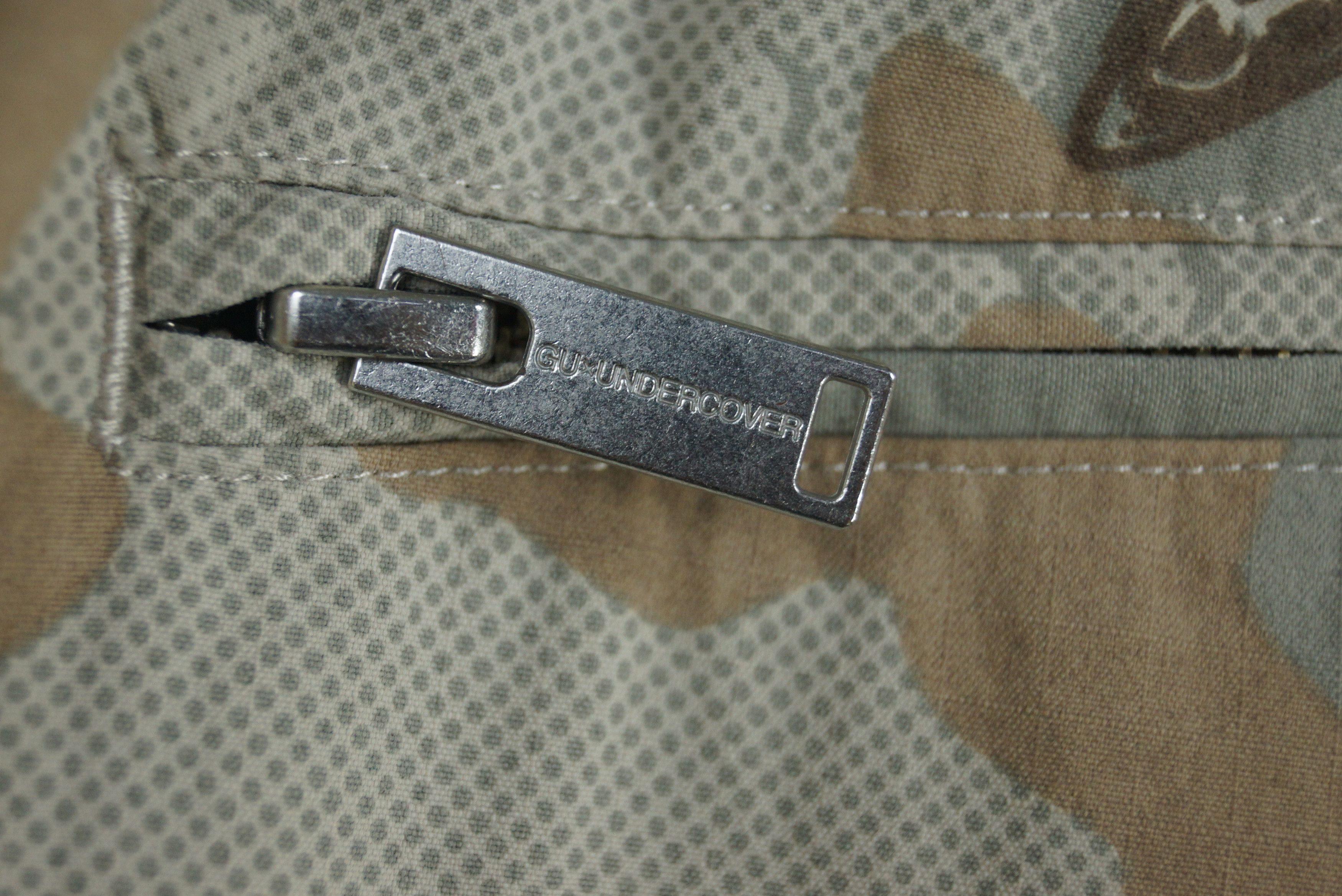 GU × Japanese Brand × Undercover Rare GU X Undercover Cargo Pants Camo Design Size US 33 - 9 Thumbnail