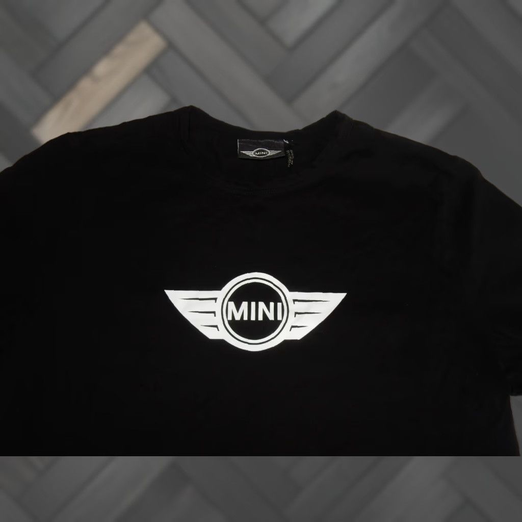 Vintage MINI COOPER Shirt Men Small Short Sleeve Cotton Black 18" Chest 27.5" Length USA Brand Vintage? (not vintage) Size US S / EU 44-46 / 1 - 1 Thumbnail