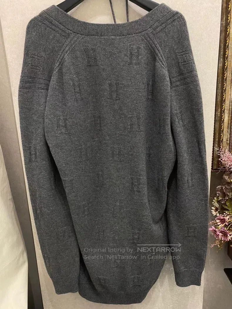 Hermes Hermes Classic unisex wool/cashmere cardigan Size XS / US 0-2 / IT 36-38 - 3 Thumbnail