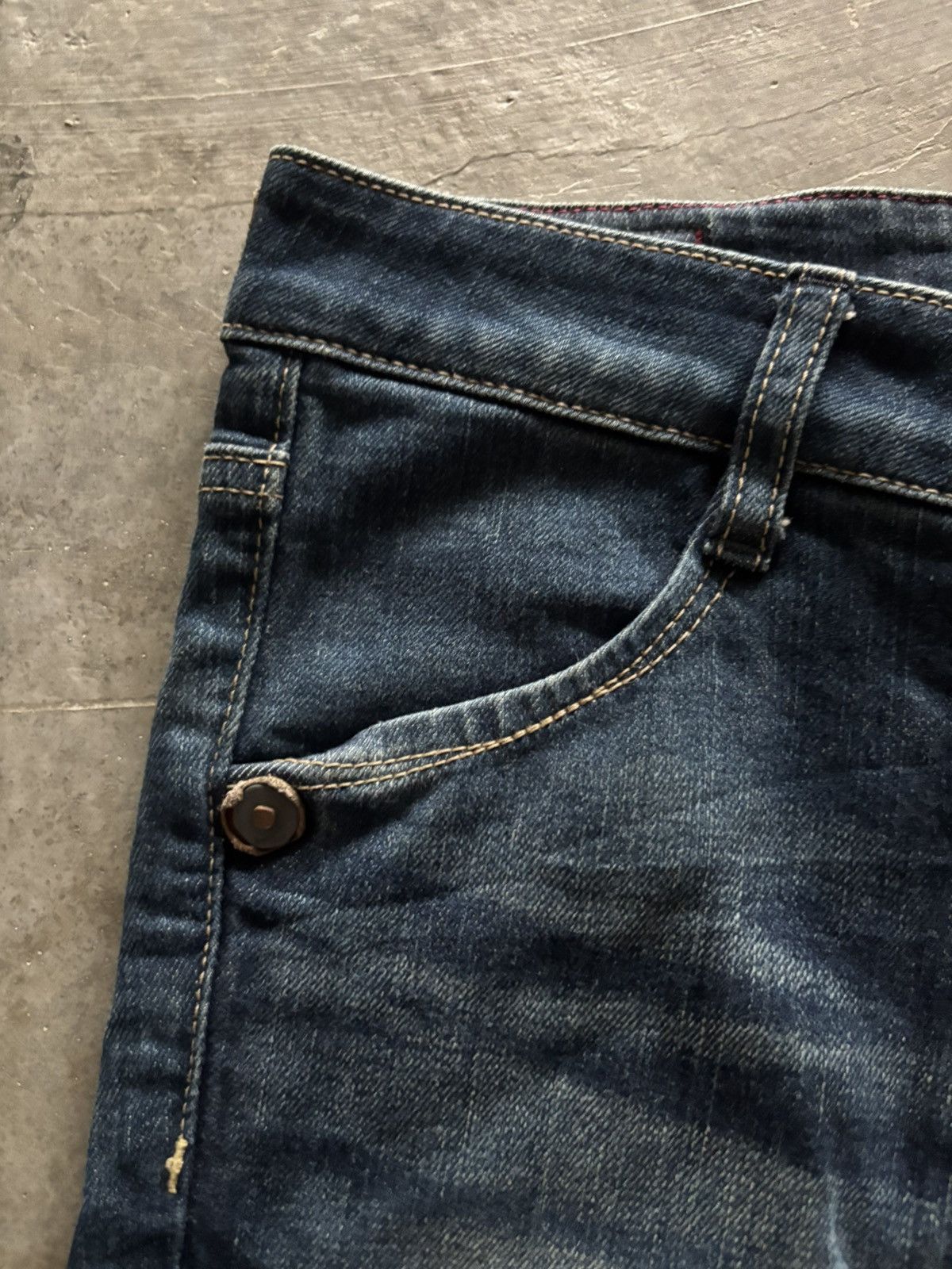 Marithe + Francois Girbaud RARE MFG marithe francois girbaud skinny slim easy foldable Size 29" - 12 Thumbnail