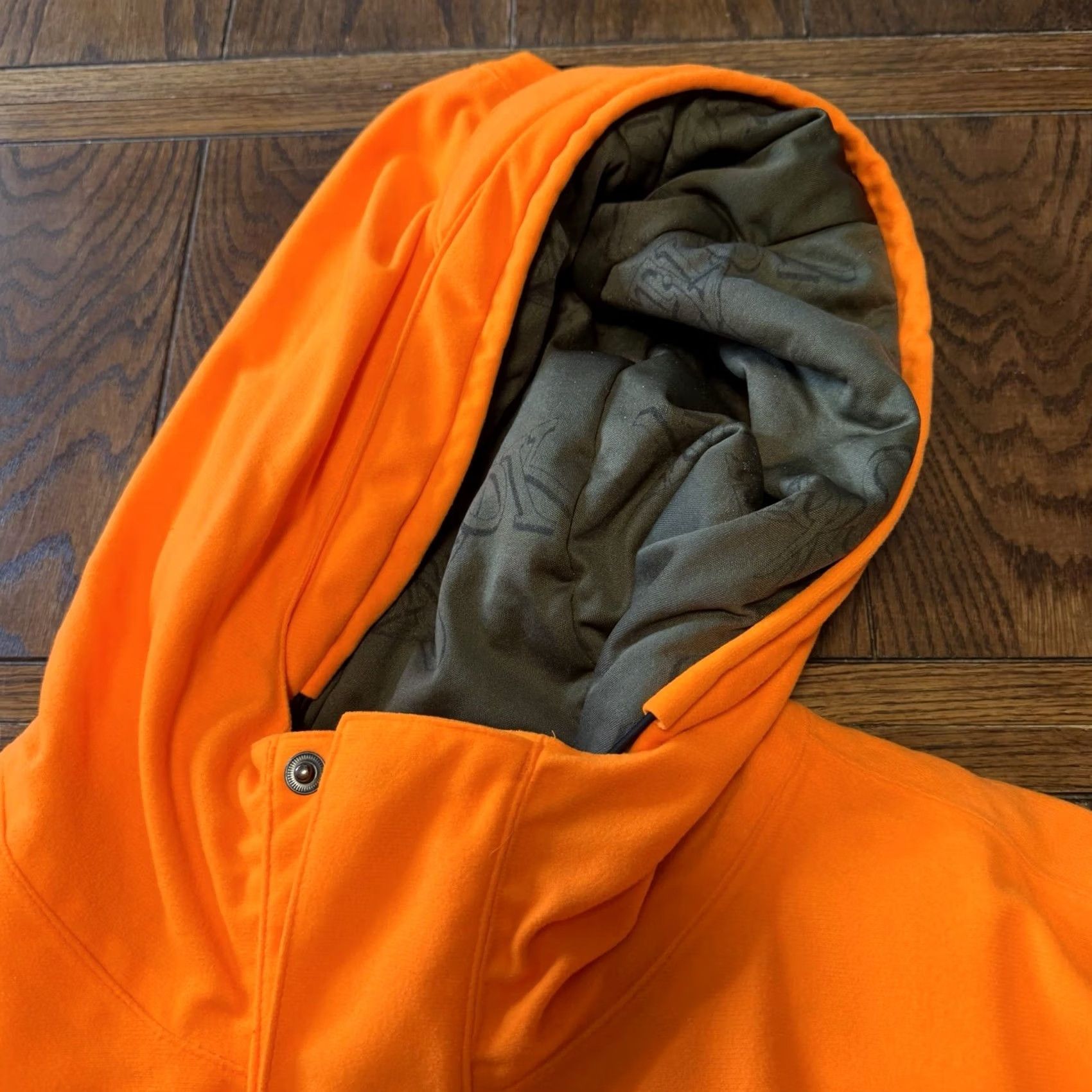 Vintage VINTAGE Cabela's Dry-Plus Scentlok Outdoors Hunting Orange Utility Jacket Men XL Wind-Resistant Zipped Pockets Size US XL / EU 56 / 4 - 2 Thumbnail