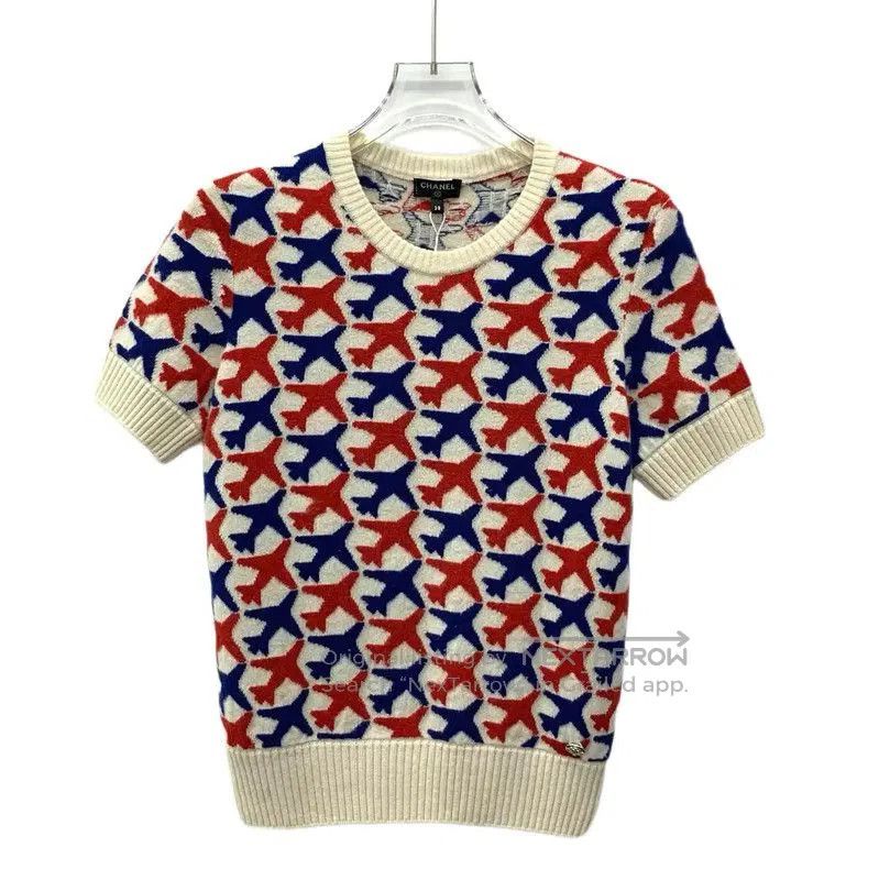 Chanel Chanel Colorful Knit Pullover Sweater . Size S / US 4 / IT 40 - 1 Thumbnail