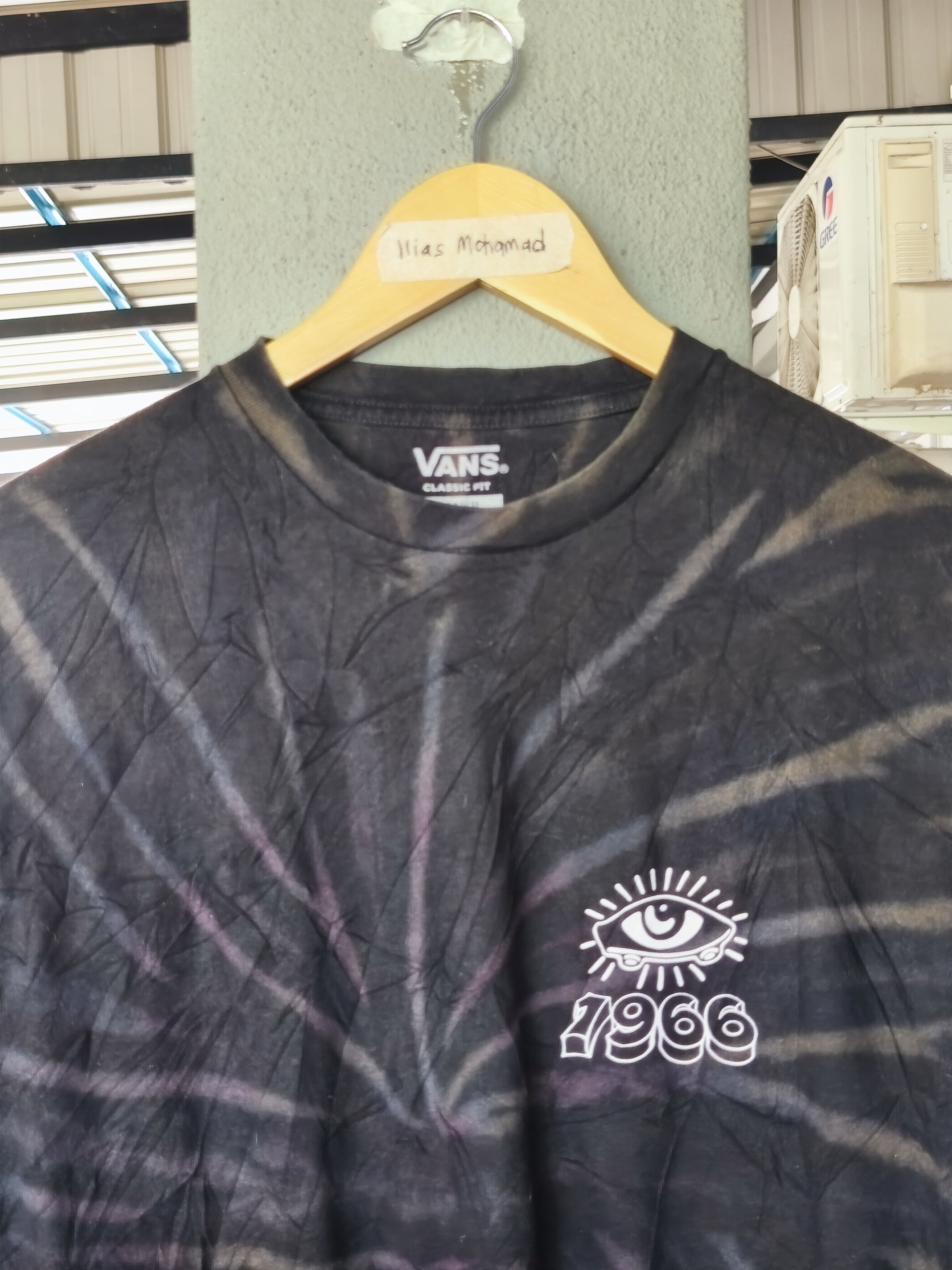 Vans Vans Black tie dye long sleeve t shirt Medium Size US M / EU 48-50 / 2 - 2 Thumbnail