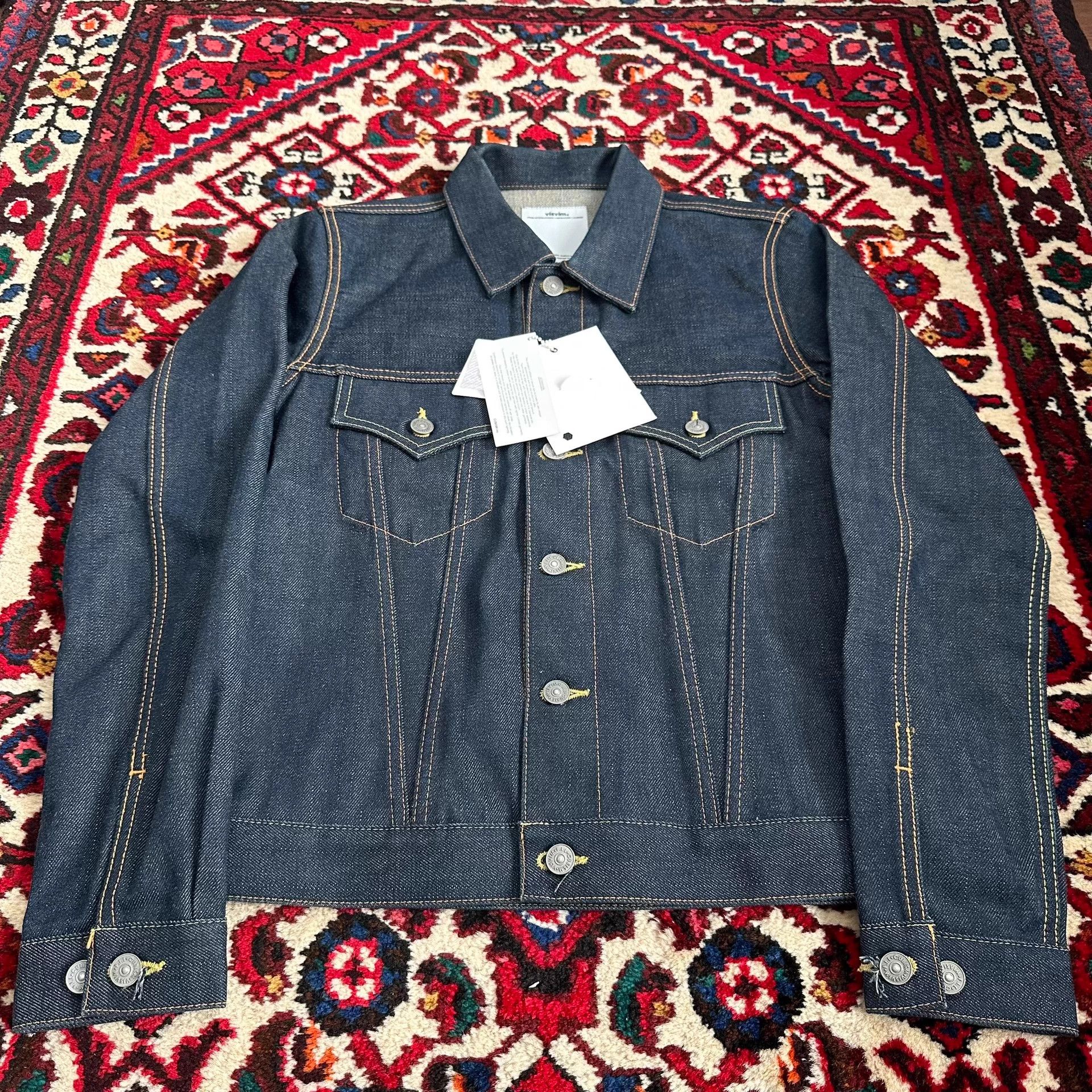 Visvim visvim 15aw 103 jkt denim jacket size 1 Size US S / EU 44-46 / 1 - 2 Thumbnail