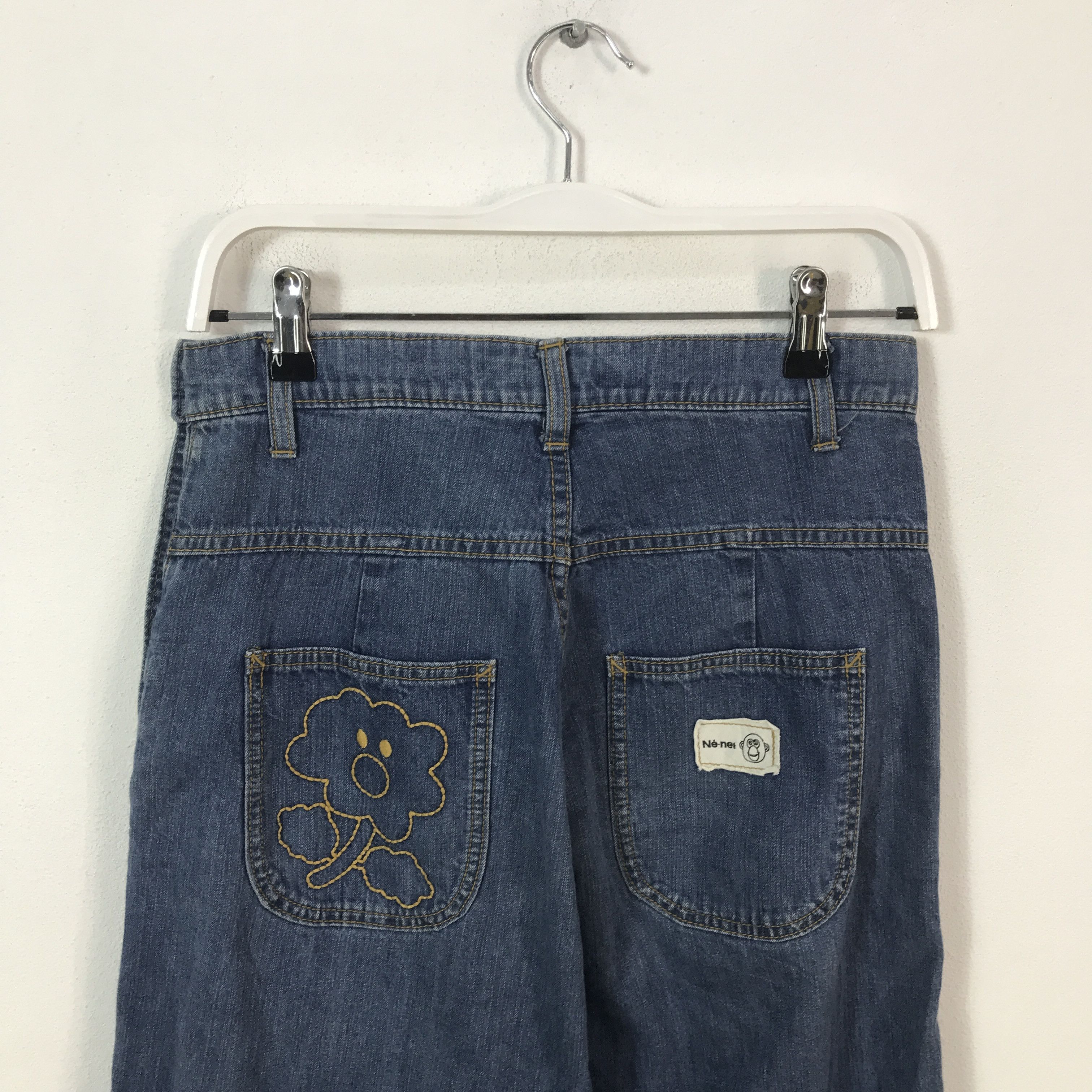 Ne-Net Ne-Net baggy By Issey Miyake Denim jeans Size US 29 - 5 Thumbnail