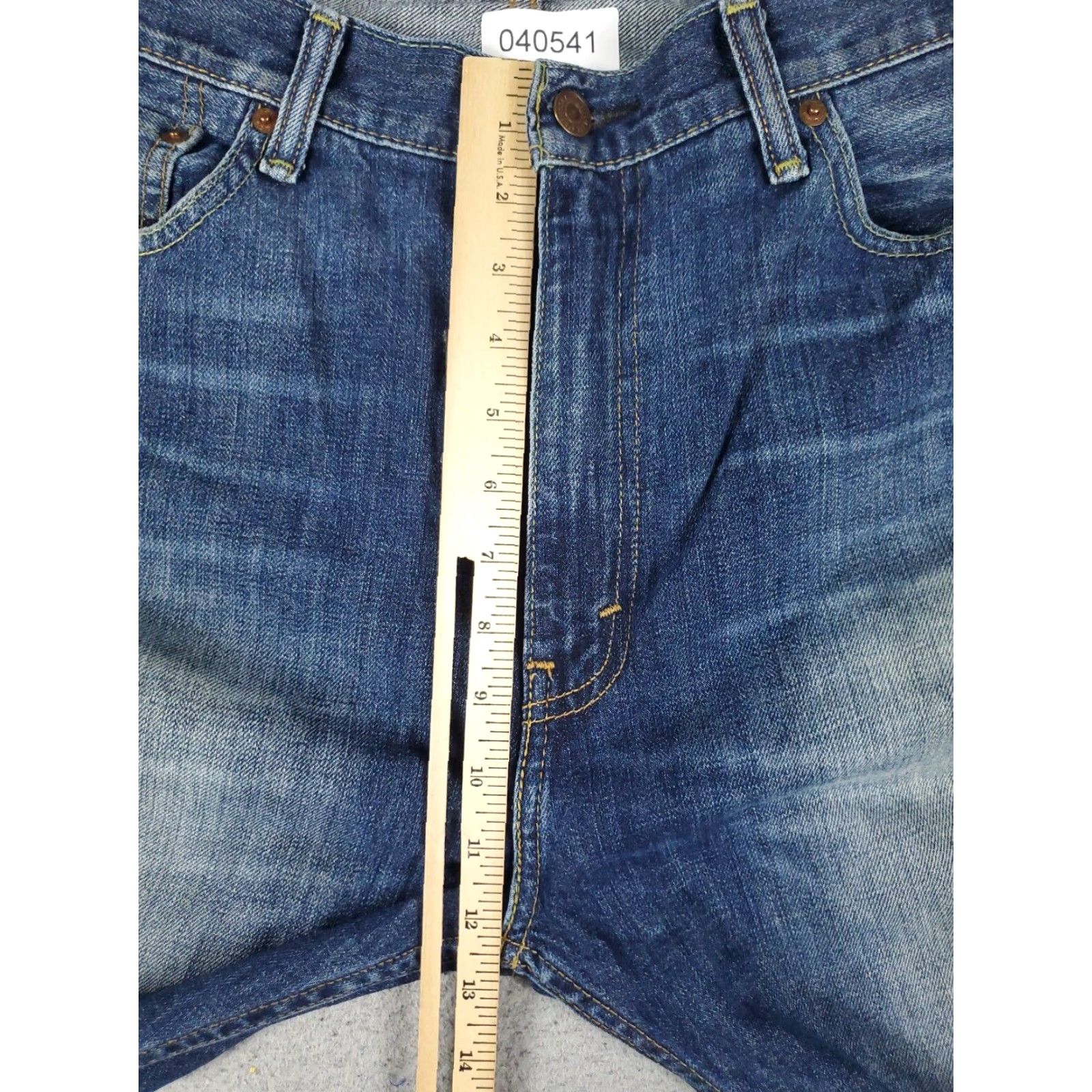 Levi's Levis Mens 38x30 Extra Large XL Blue Casual Straight Leg Denim Jeans Size US 38 / EU 54 - 3 Thumbnail