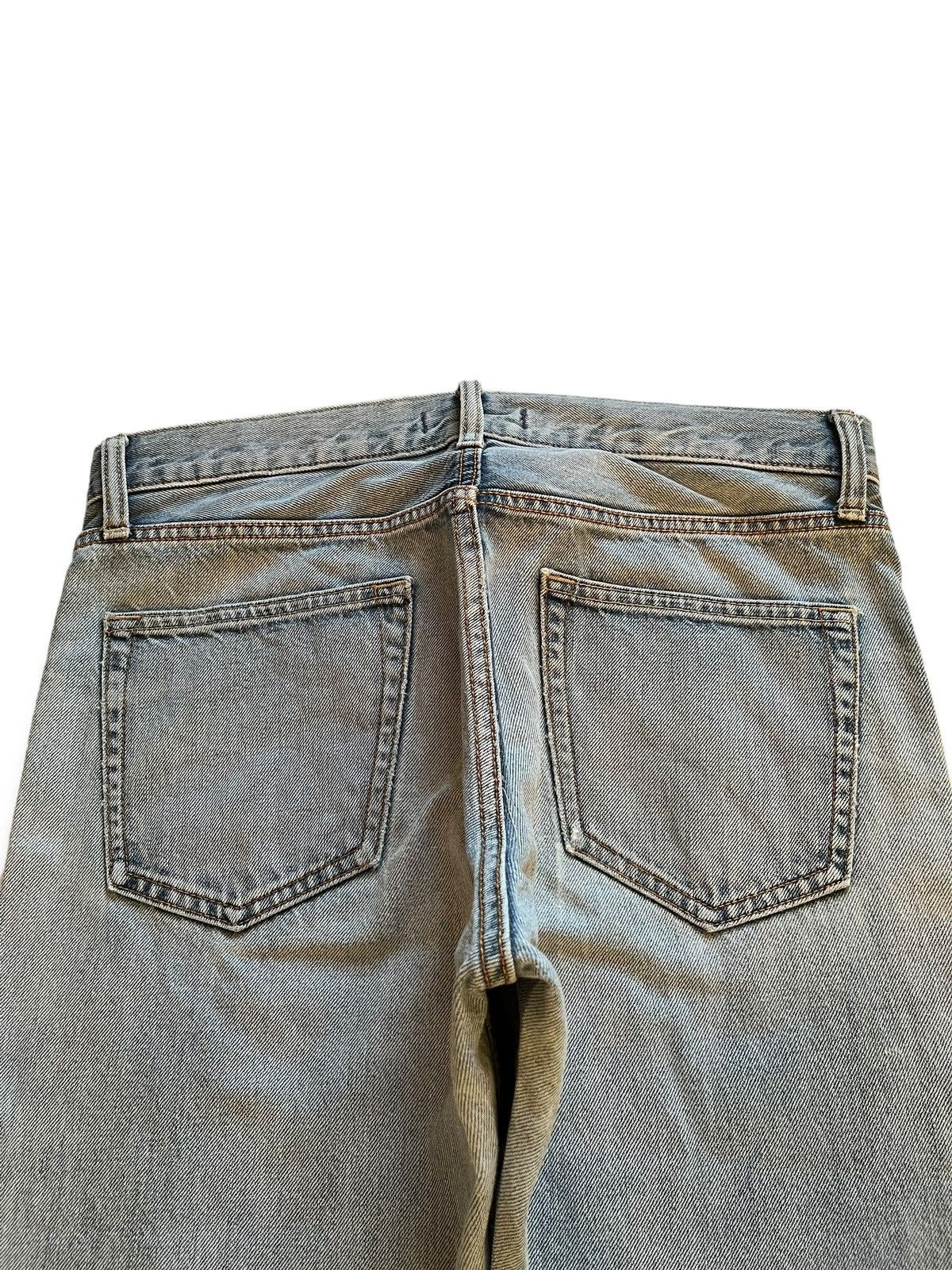Japanese Brand × Uniqlo Vintage Japanese Uniqlo Selvedge Faded Wash Loose Jeans Size US 31 - 9 Thumbnail