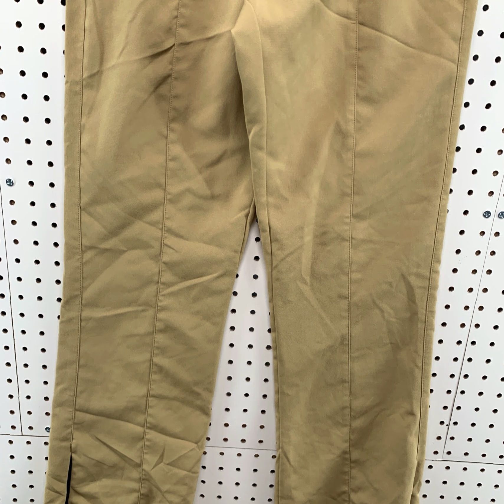 Vintage Alpine Design Hiking Pants Women's Size Small Tan Khaki Belted Outdoor Mountain Size 28" / US 6 / IT 42 - 4 Thumbnail