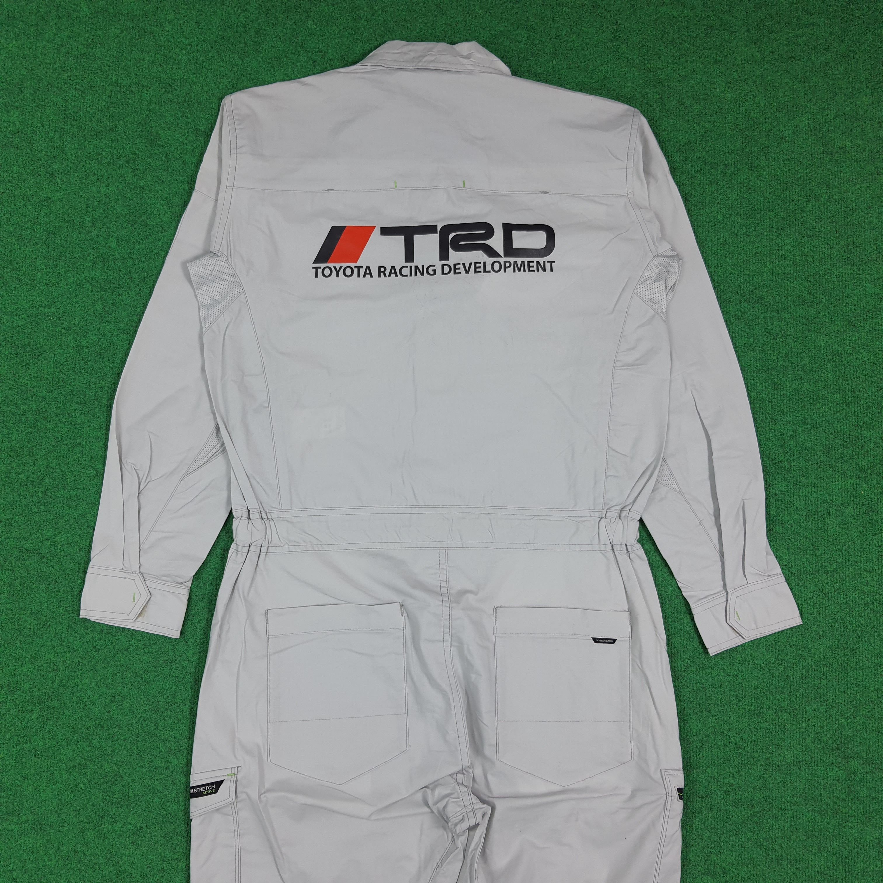 Japanese Brand Vintage TRD Toyota Motorsports Custom Coverall C283N22 Size US M / EU 48-50 / 2 - 1 Thumbnail