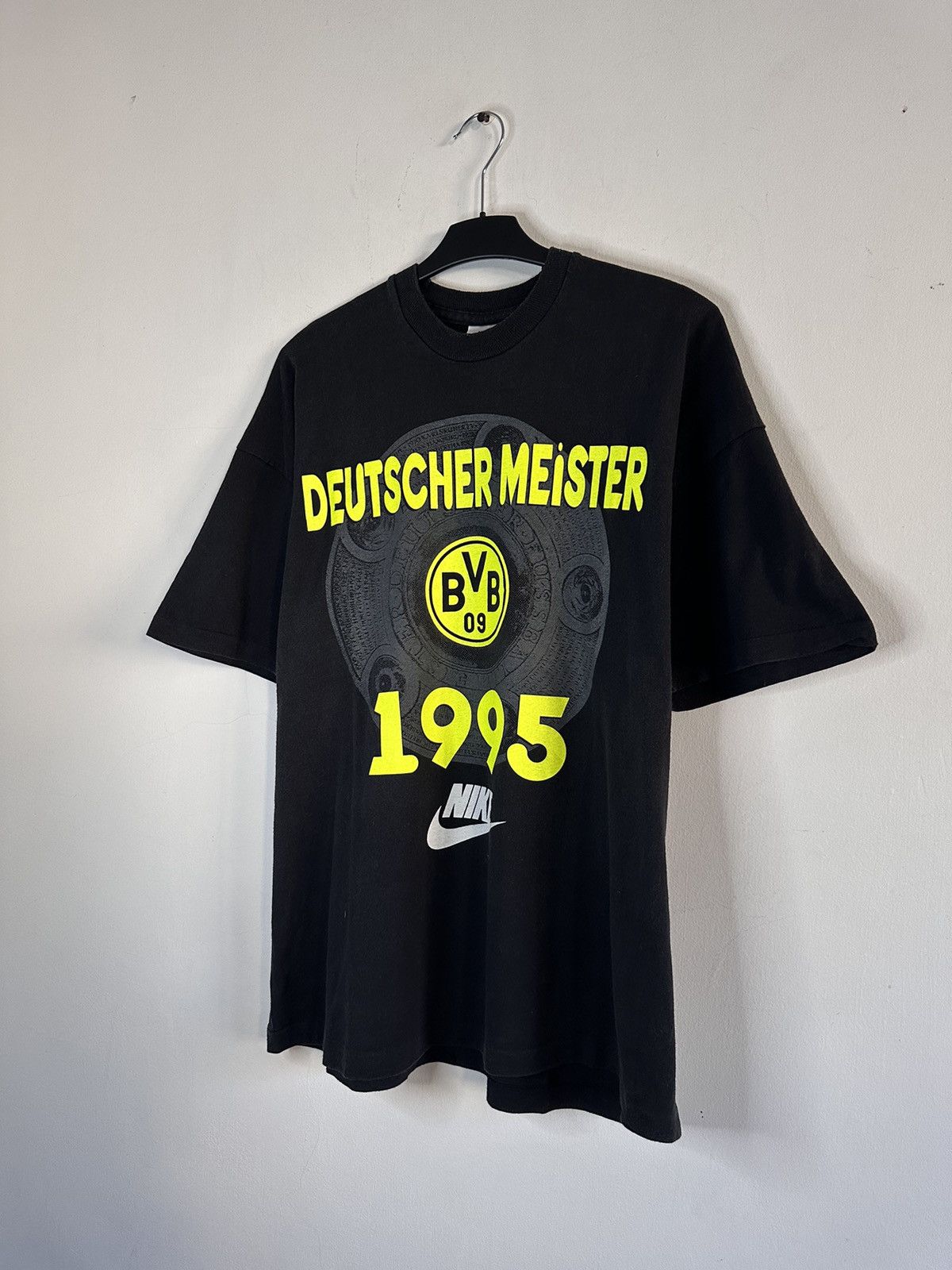 Nike × Vintage Nike Vintage FC Borussia Dortmund 1995 BVB Size US XL / EU 56 / 4 - 1 Thumbnail