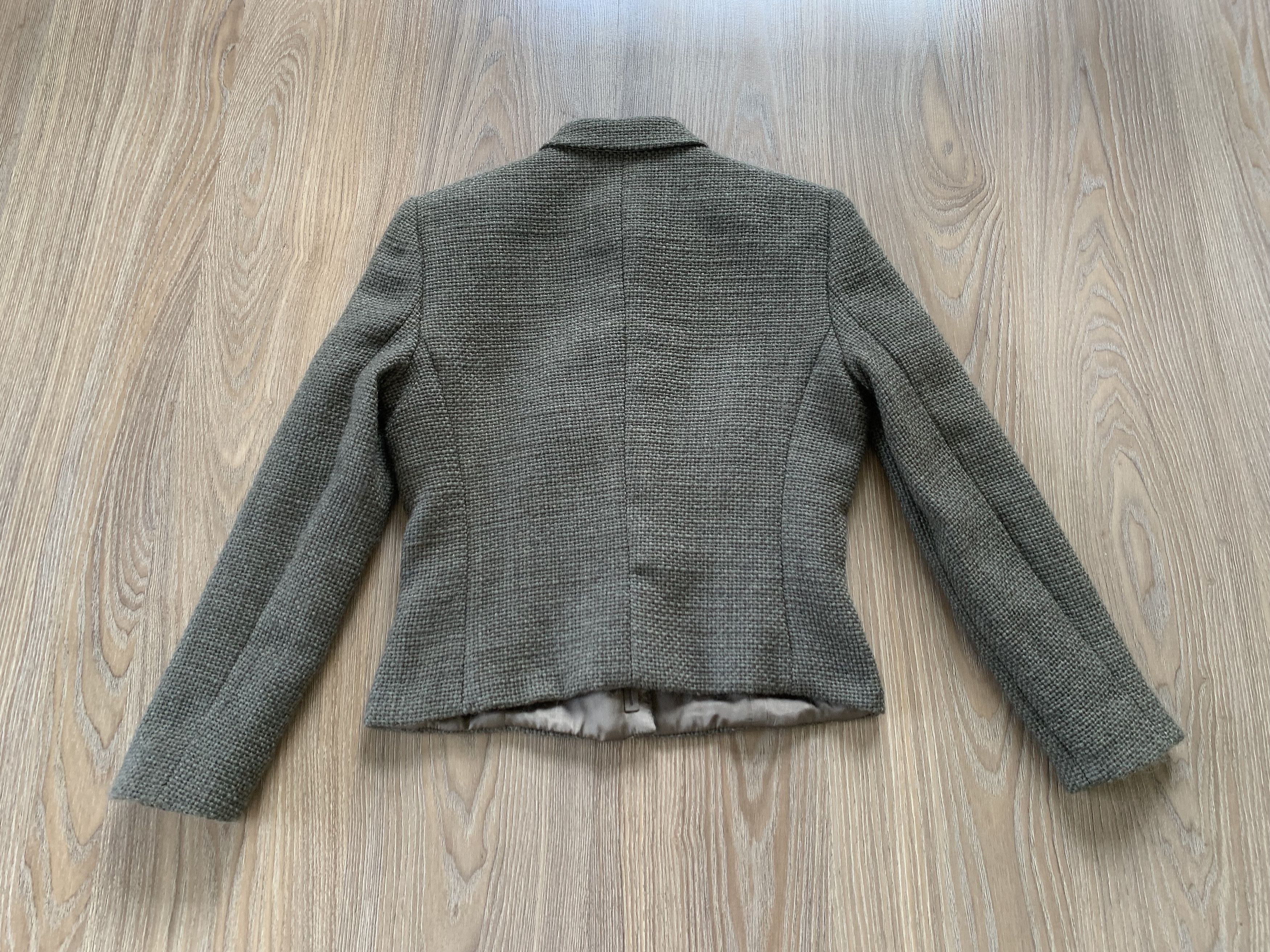 Giorgio Armani Armani Colezzioni Vintage Wool Cropped Jacket Size M / US 6-8 / IT 42-44 - 3 Thumbnail