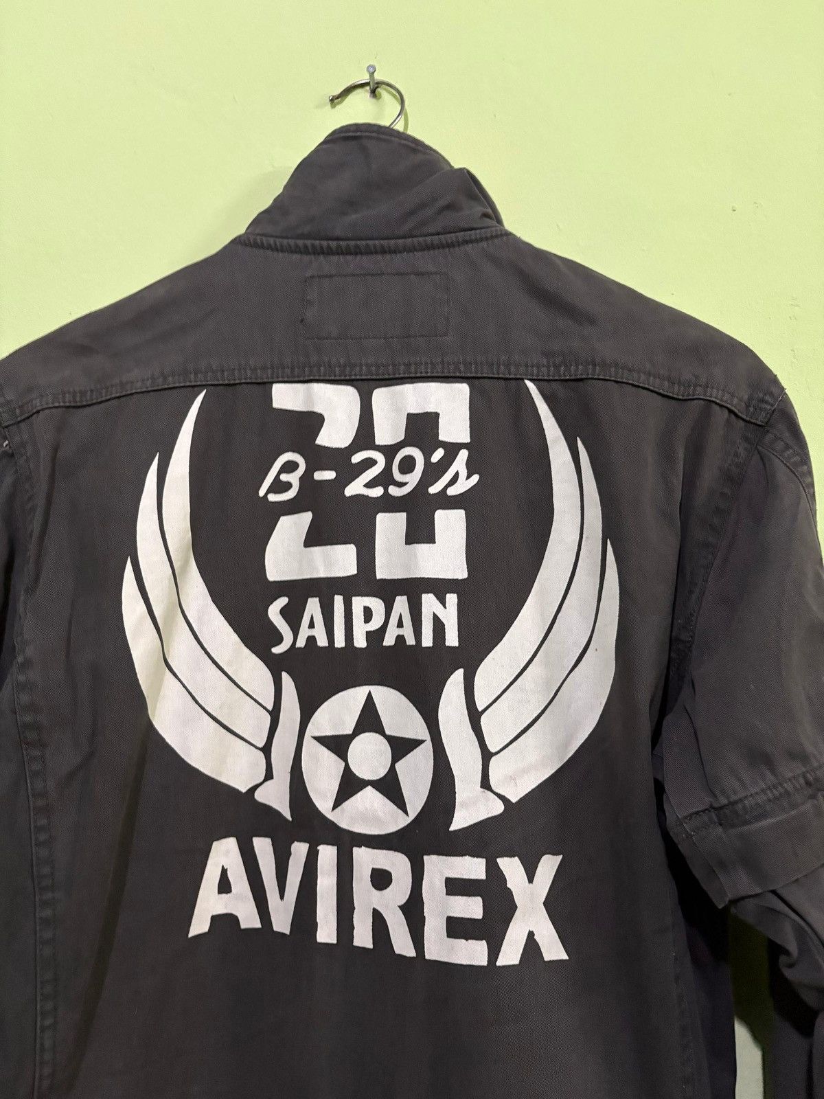 Avirex × Vintage vintage Avirex Jumpsuits Coverall Saipan B-29's Big Logo Size US 32 / EU 48 - 18 Thumbnail