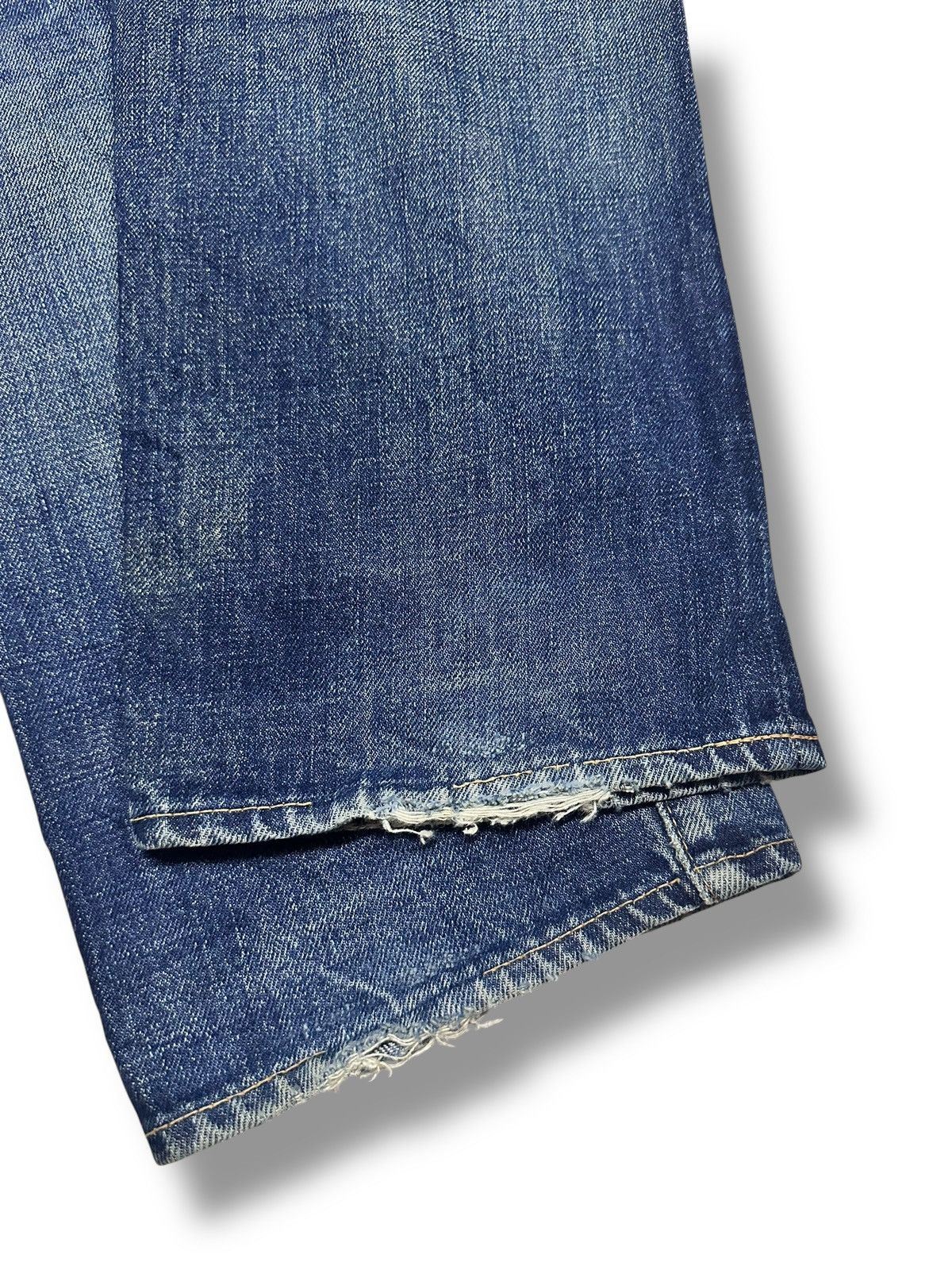 Denime × Japanese Brand × Vintage Denime 80's Vintage Wideleg Jeans With Mudwash Stye Size US 32 / EU 48 - 10 Thumbnail