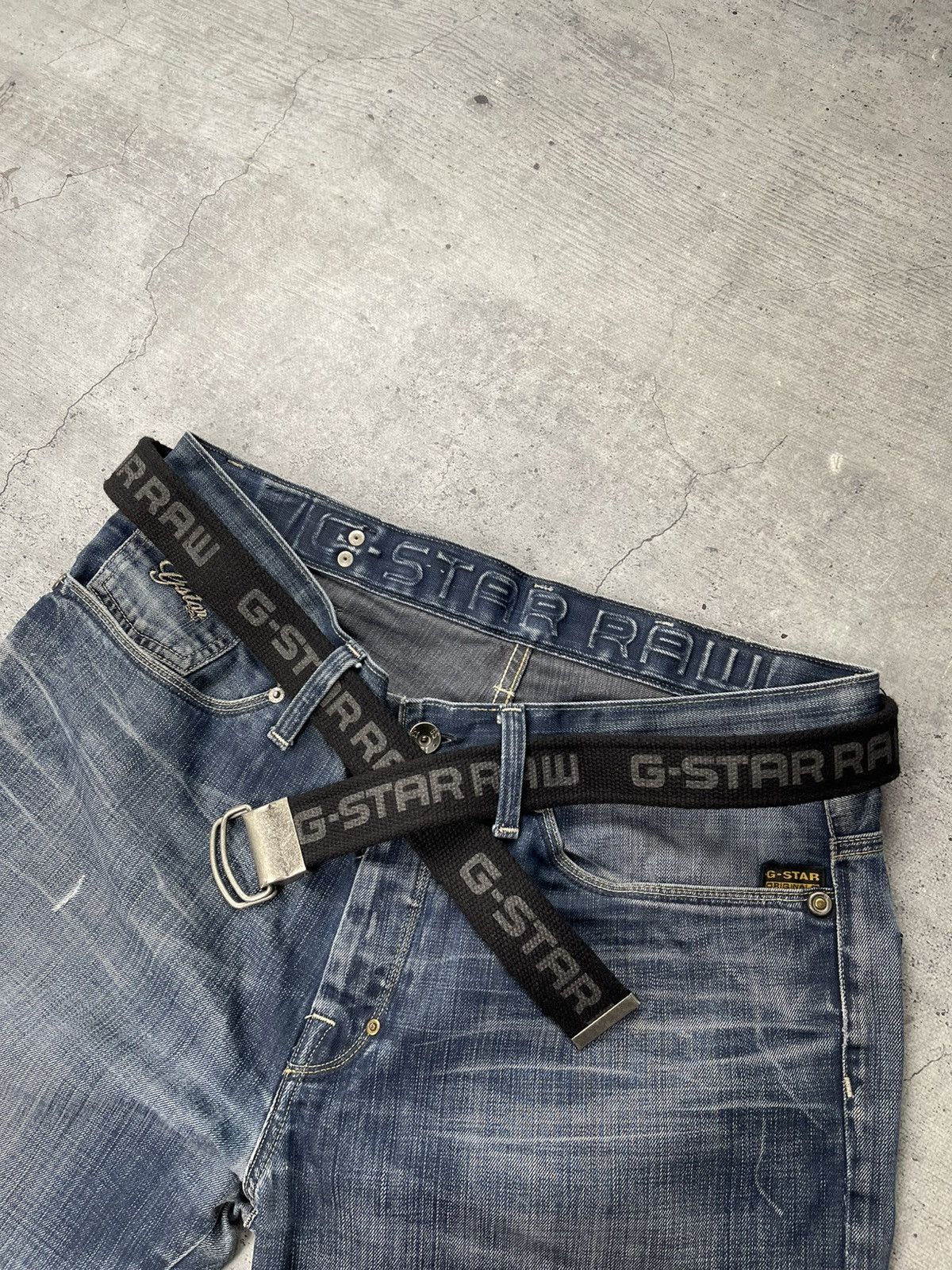 G-Star Vintage GStar logo belt Size ONE SIZE - 1 Thumbnail