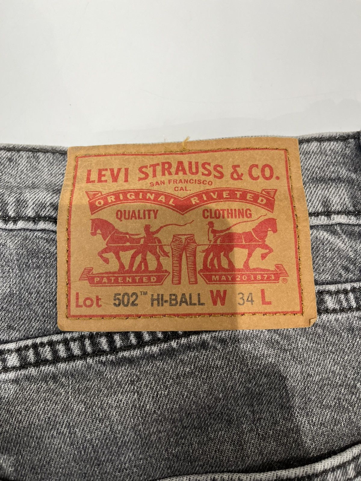 Levi's Levis Denim Jeans Black Size US 34 / EU 50 - 3 Thumbnail